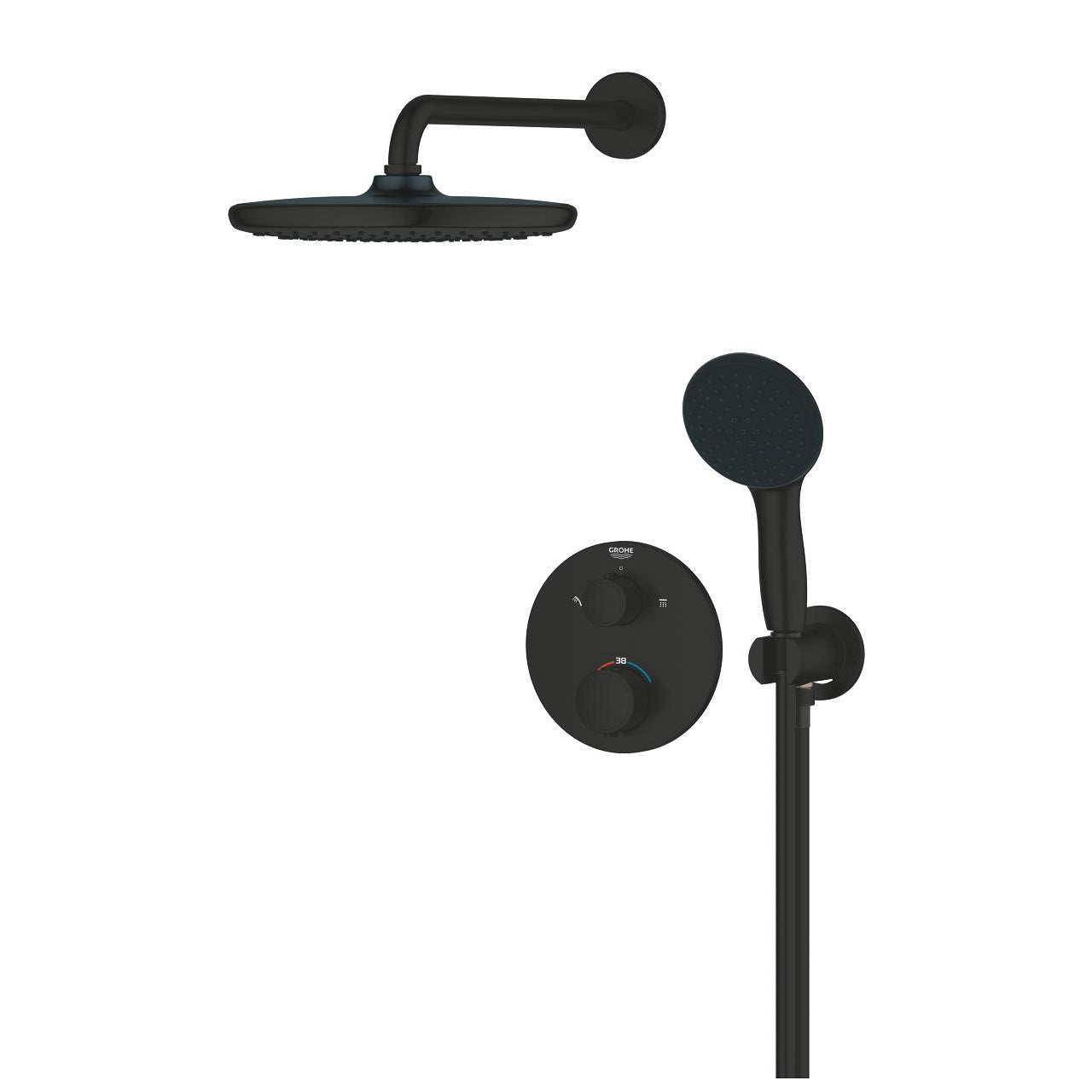 Grohe Presicion Presicion termostat kpl bruser +bruses. t/indb 2