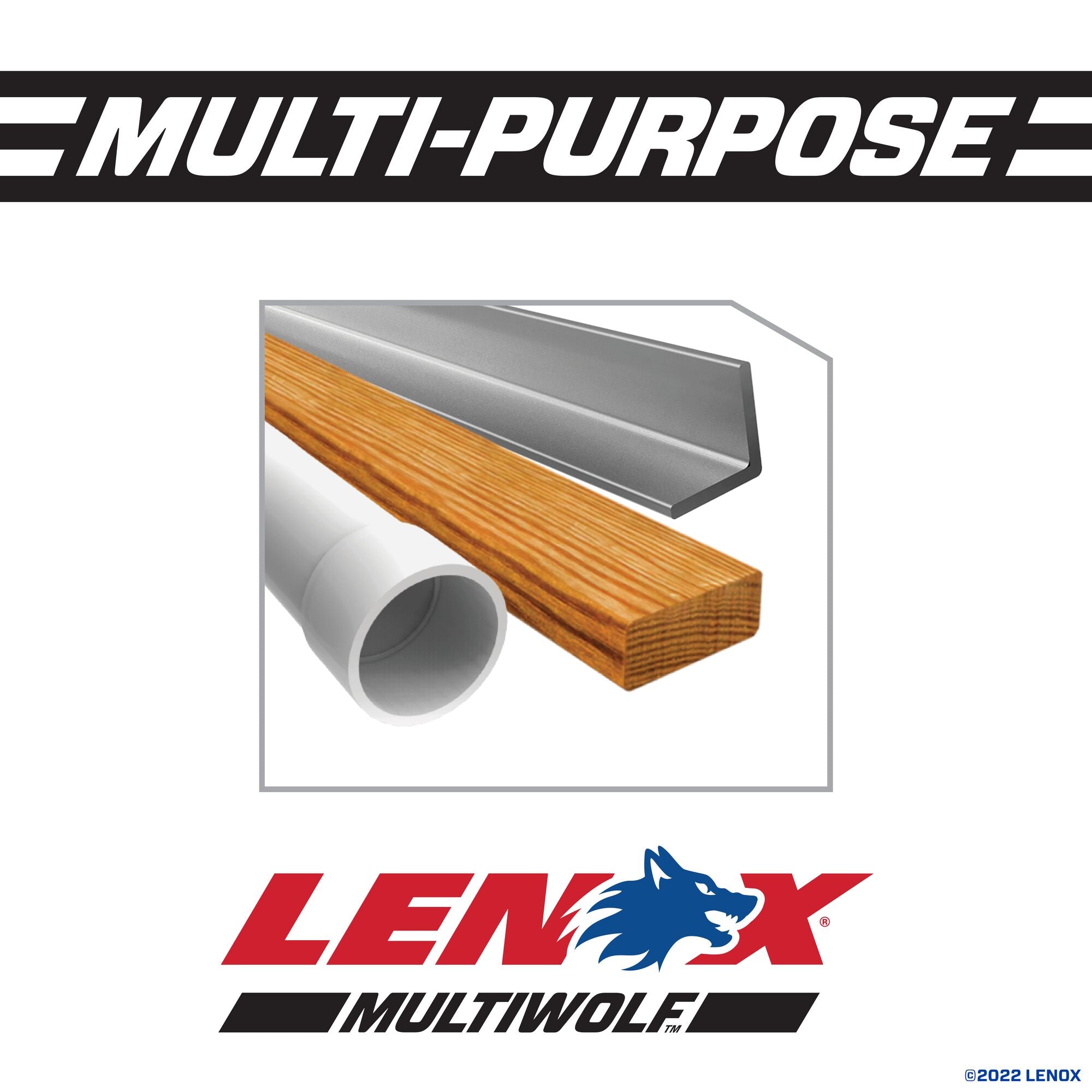 Lenox bajonetsavklinge til metal 10 tpi 200 mm, 25 stk.