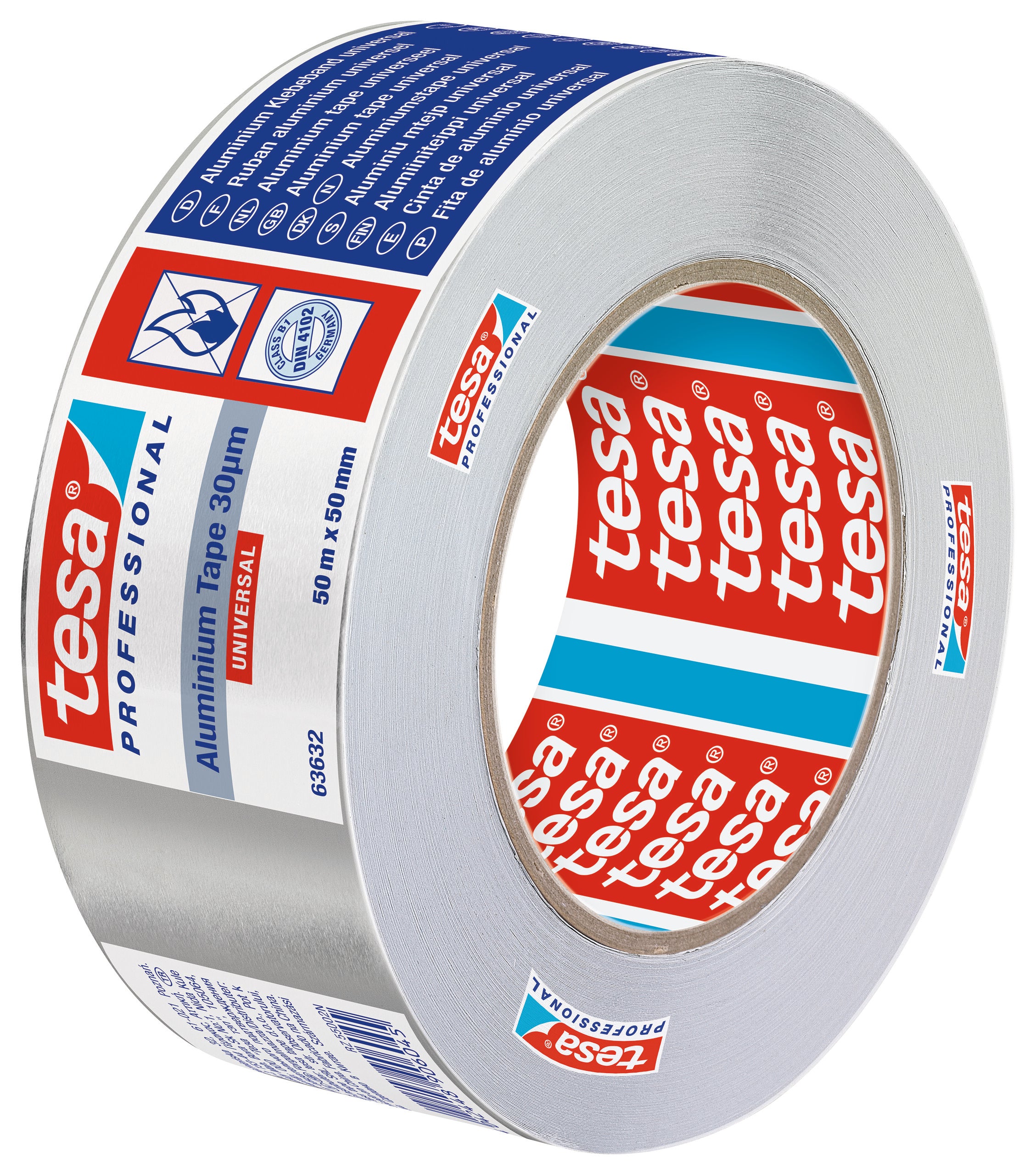 ALUMINIUMSTAPE 63632 -40°/+160° 50MX50MM