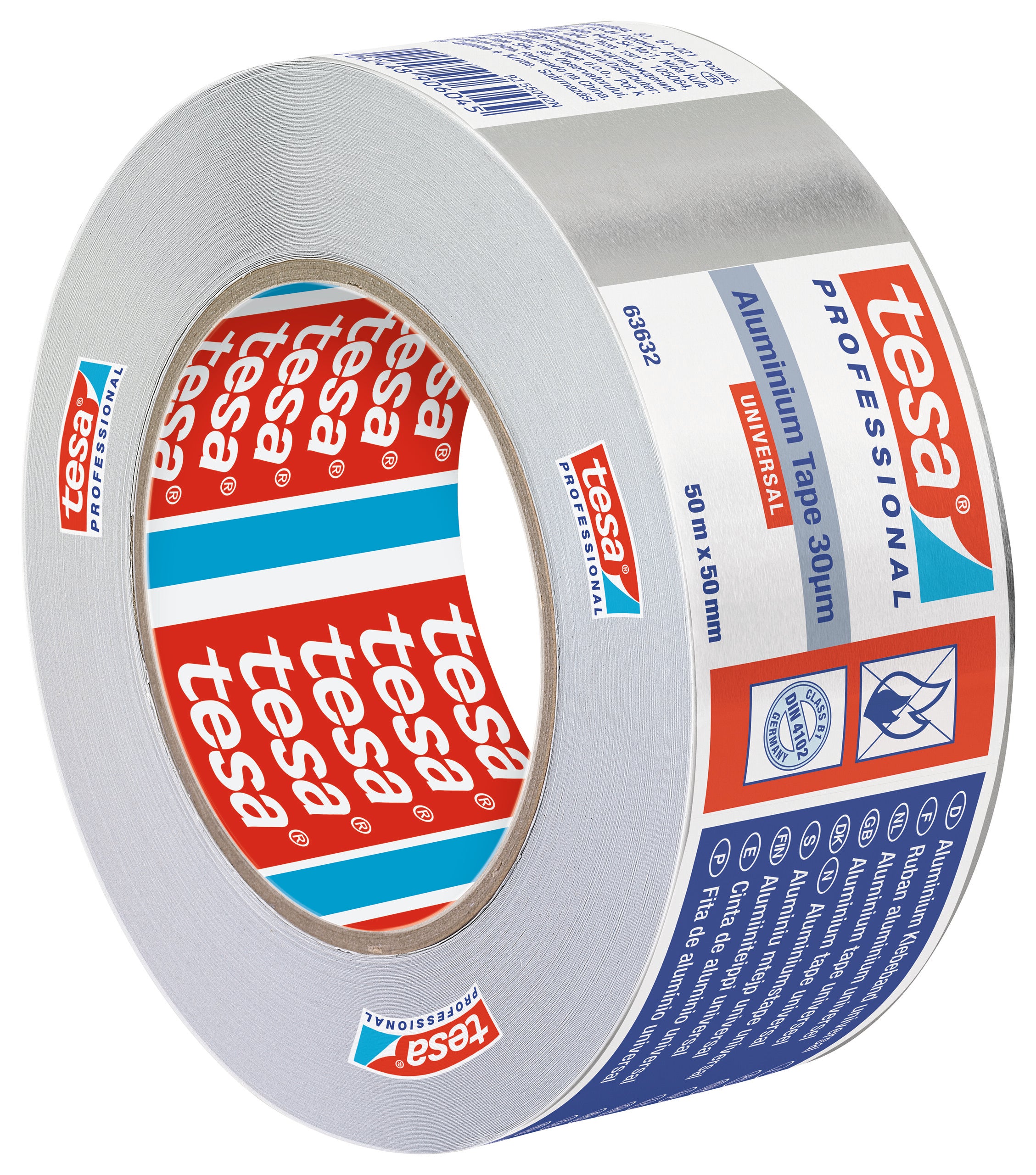 ALUMINIUMSTAPE 63632 -40°/+160° 50MX50MM