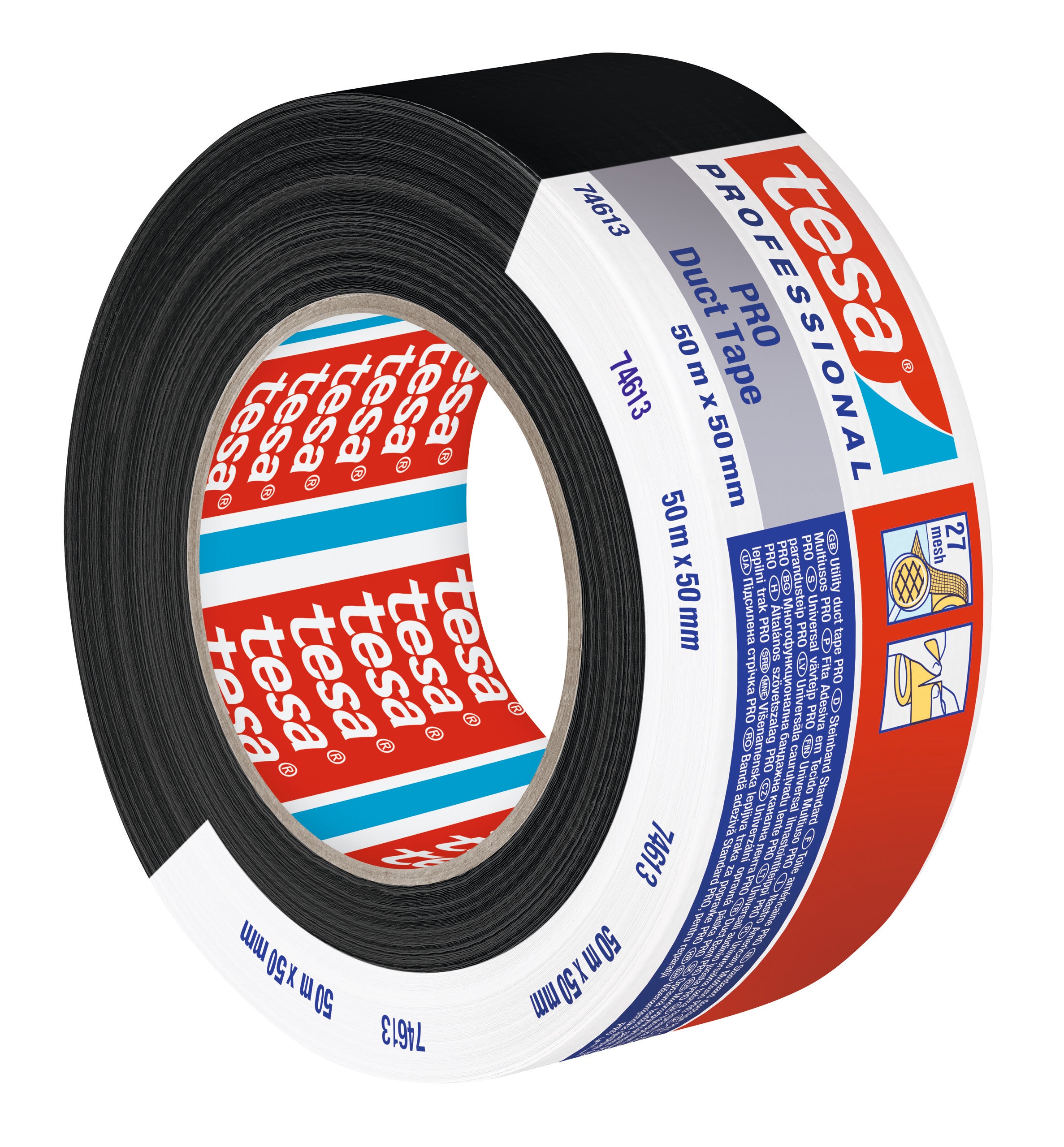 LÆRREDSTAPE PRO SORT 74613 50MX50MM