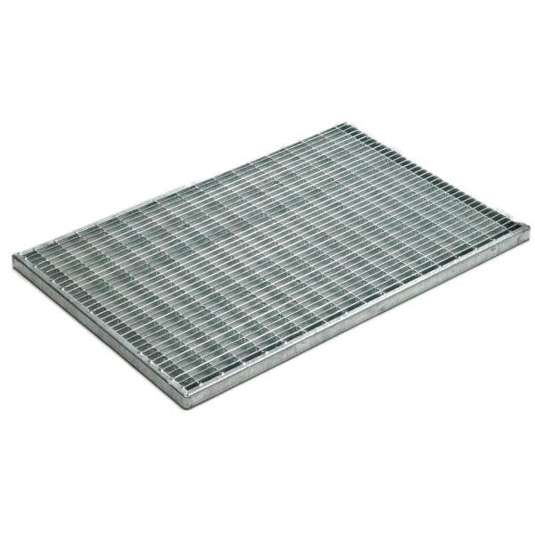 ACO Vario 750 x 500 mm fodskraberist, 30/10 mm, galvaniseret