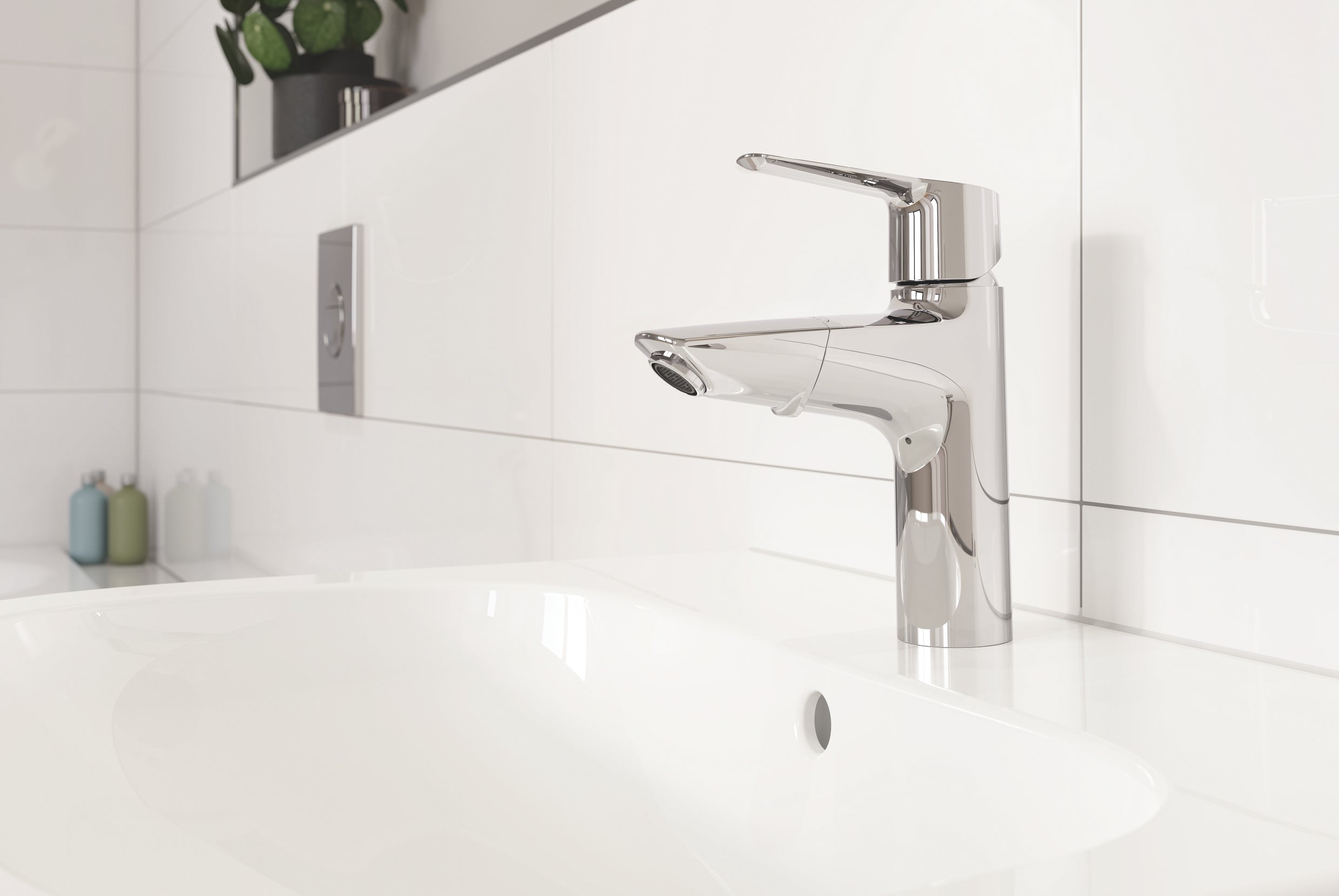 GROHE START etgrebsbatteri 3/8/122mm tud 1hul t/hv/click m/udtr.