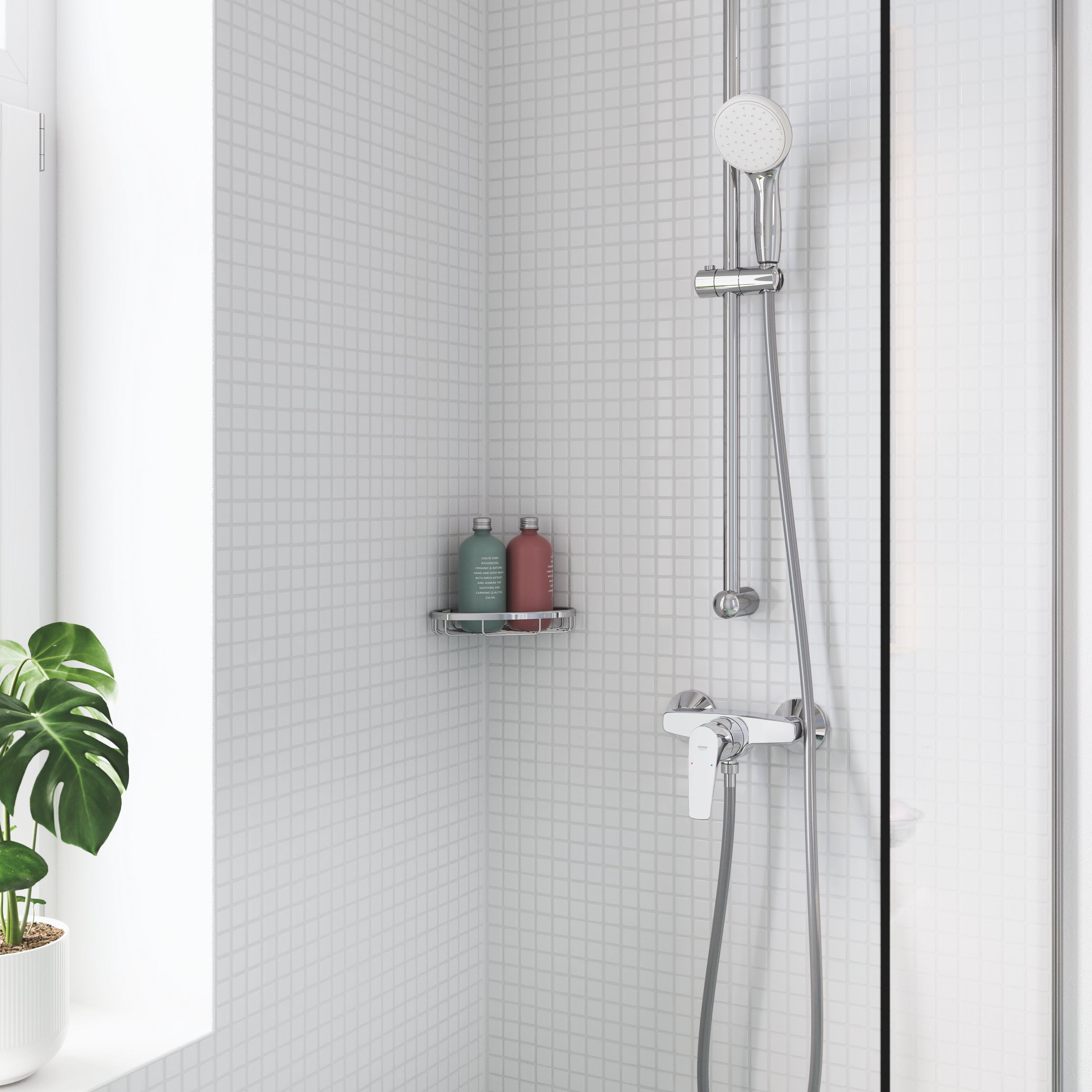 Grohe START Flow etgrebsbatteri 2hul t/br forkr