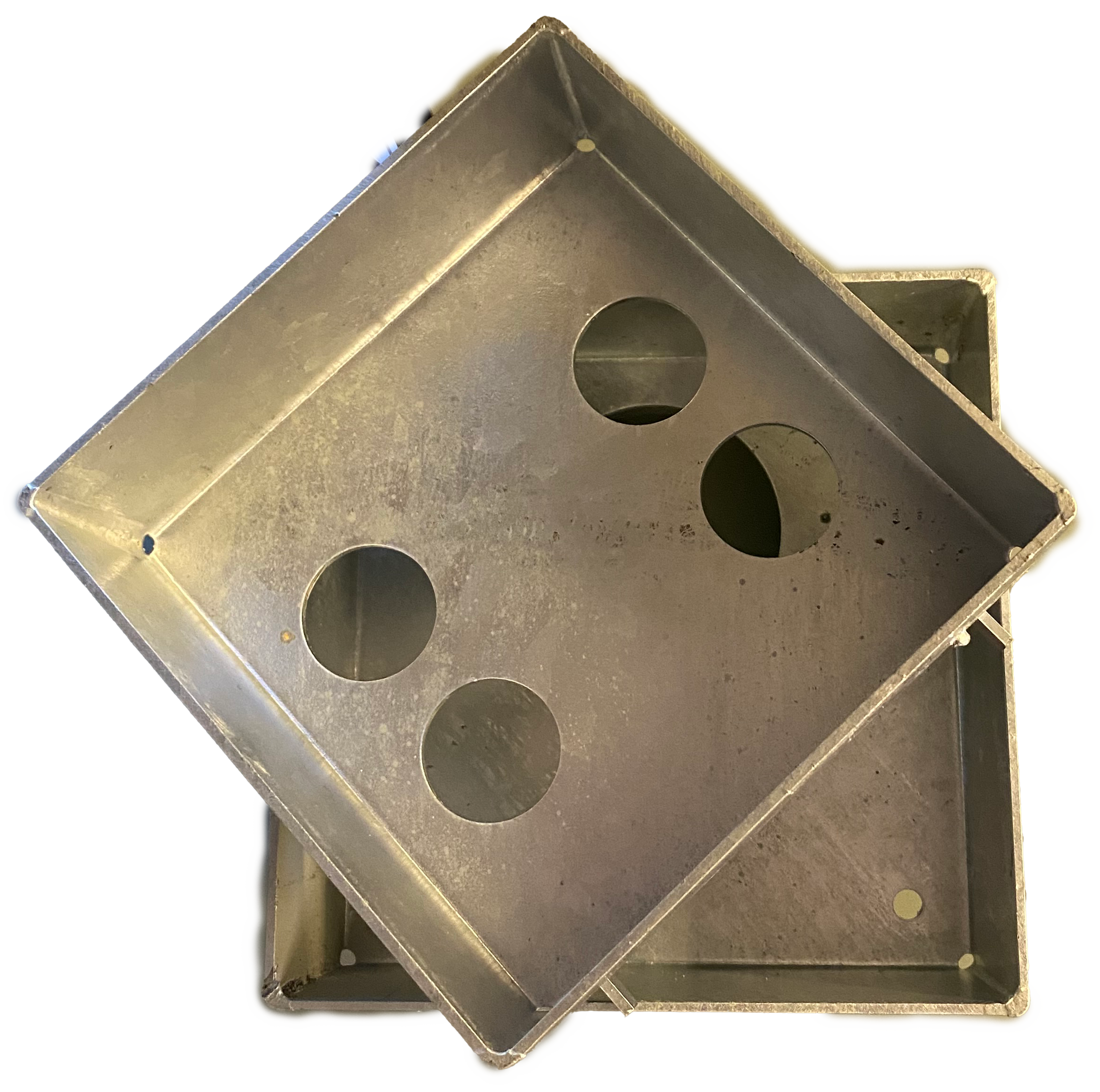 Jesmig 160 x 83 mm minirist til integrerede fliser, 5 t, galv.