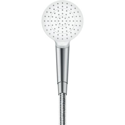 Hansgrohe Crometta håndbruser 1jet, hvid/krom