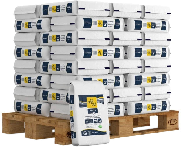 Salt til blødgøringsanlæg, 25 kg i pose