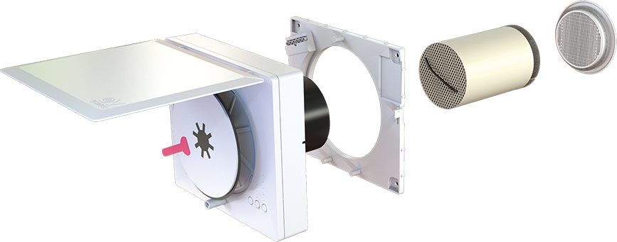 VENTILATOR HRW MULTICOM HCS FJBTJ. Ø100