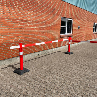AFSPÆRRINGSBOM RØD/HVID 4 MTR