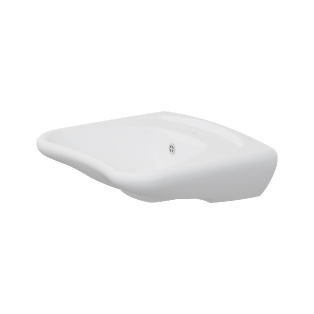 Pressalit Matrix Curve ergonomisk håndvask, hvid