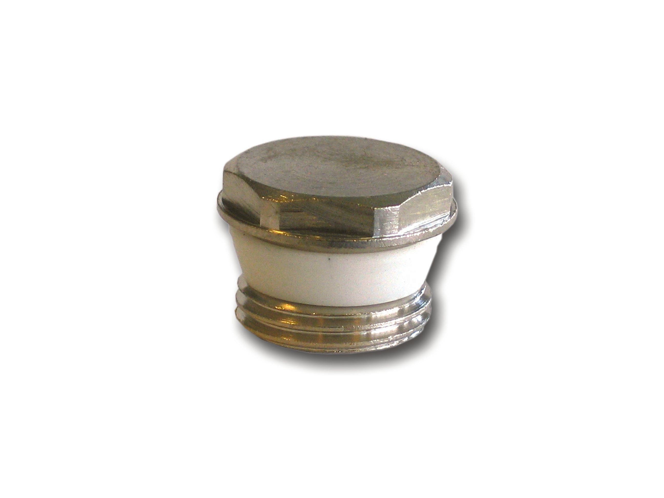 1/2" Forkromet radiatorprop m/silikone