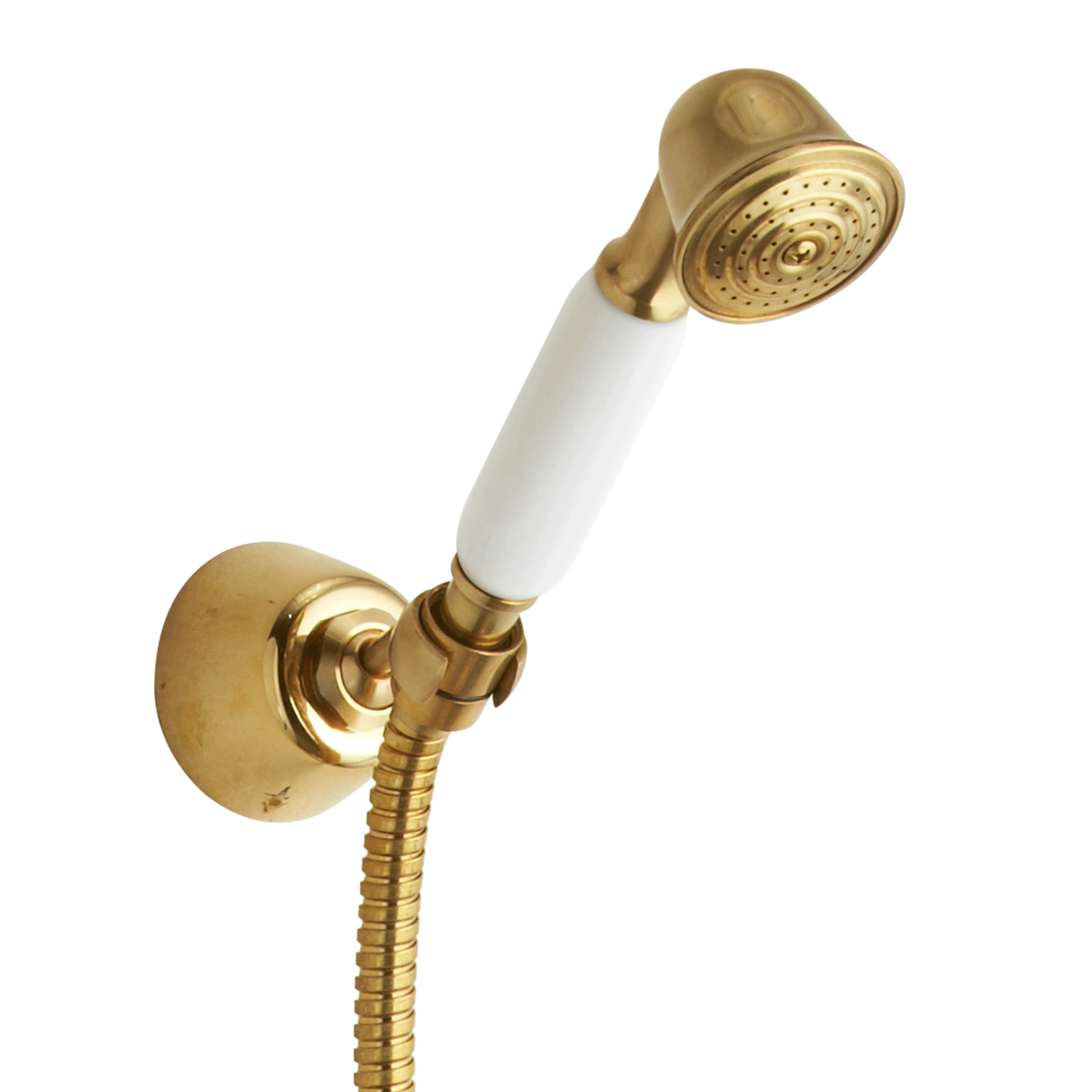 Lavabo Retro 2-grebs badekararmatur med håndbruser messing