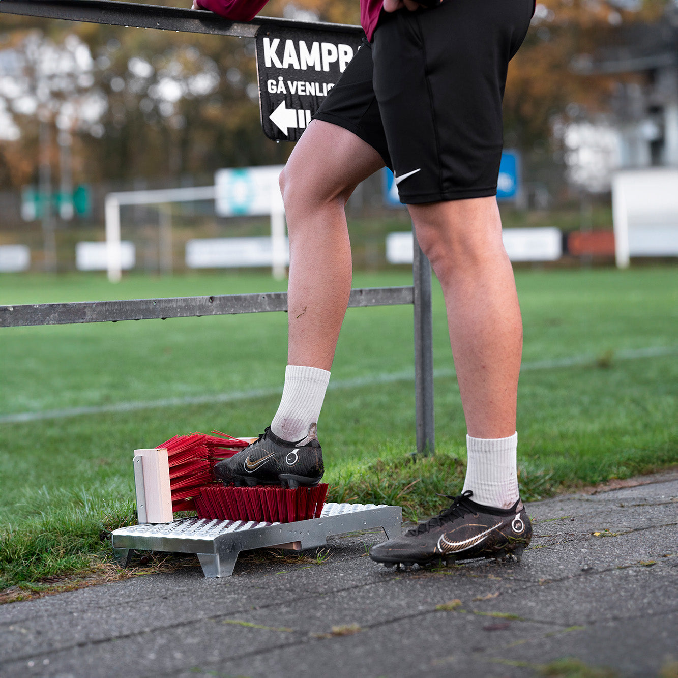 Vikan skraberist med koste
