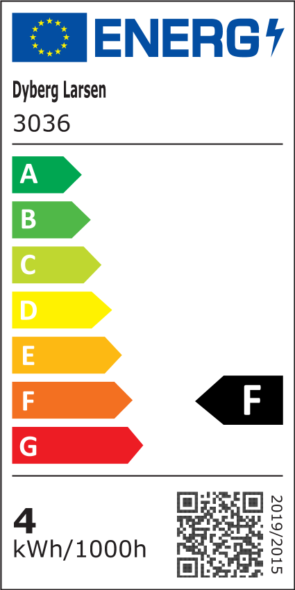 LED Krone Amber D45, E27, 3 Trin, 4W, 400 lm, 2200K