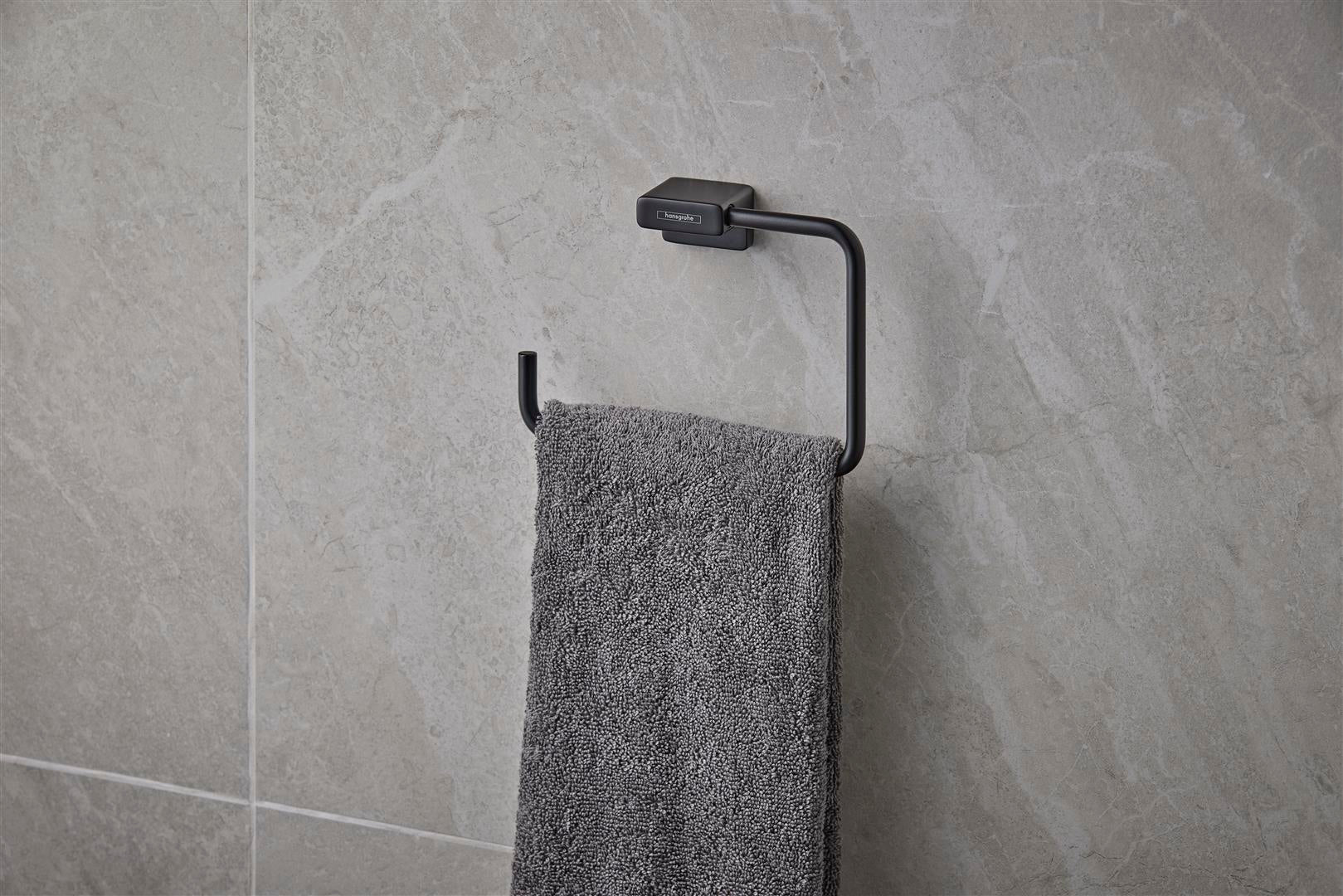 HANSGROHE håndklædering      black
