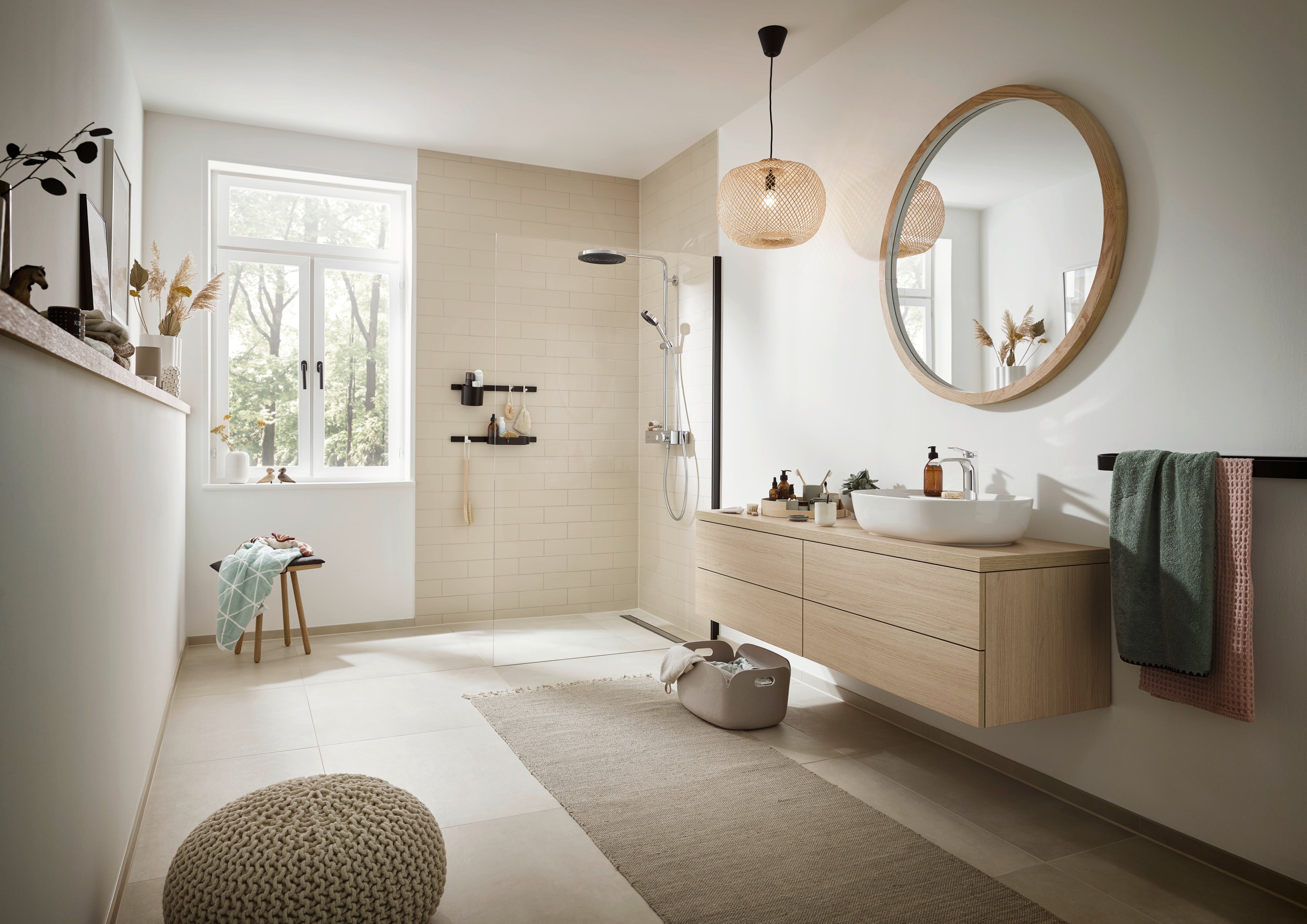 Hansgrohe Pulsify S brusesystem ø260mm, krom
