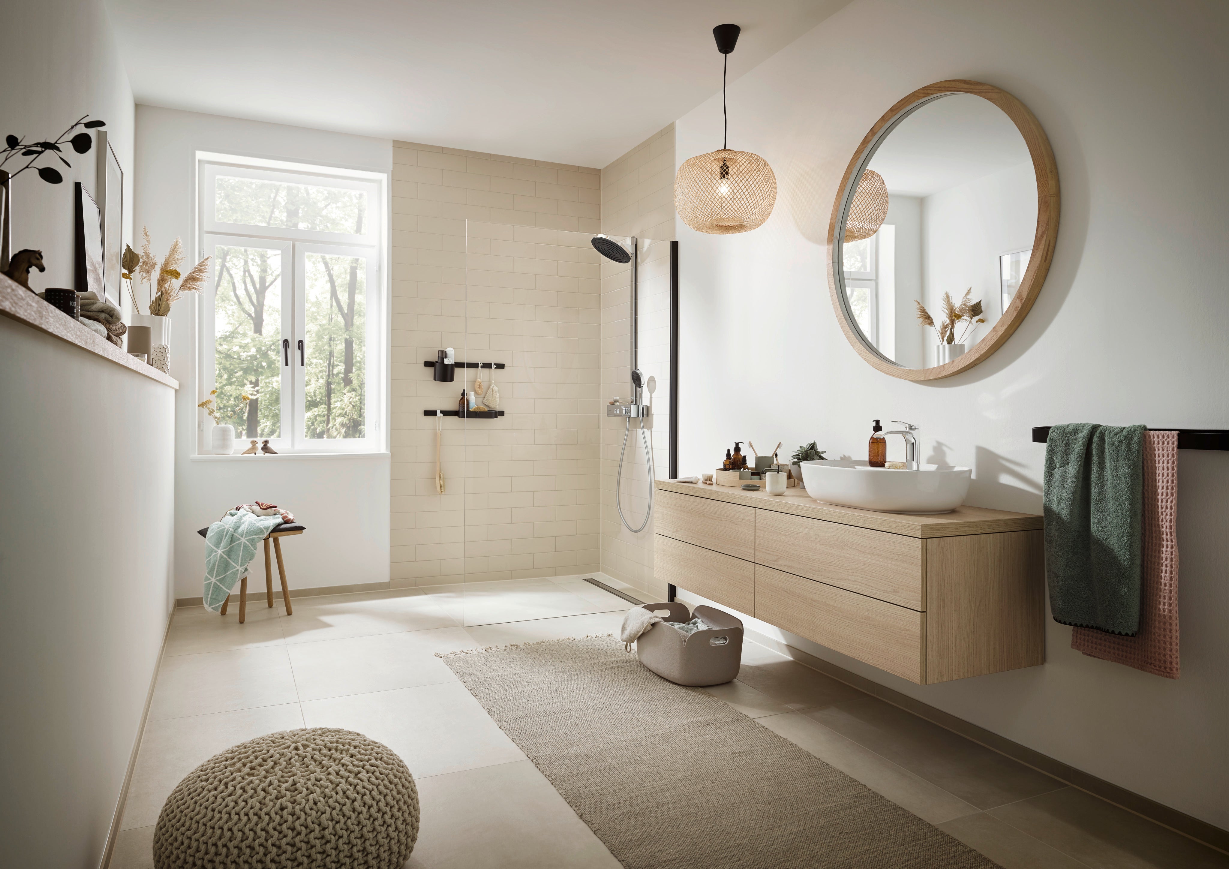 Hansgrohe Pulsify S 2jet brusesystem ø260mm, krom