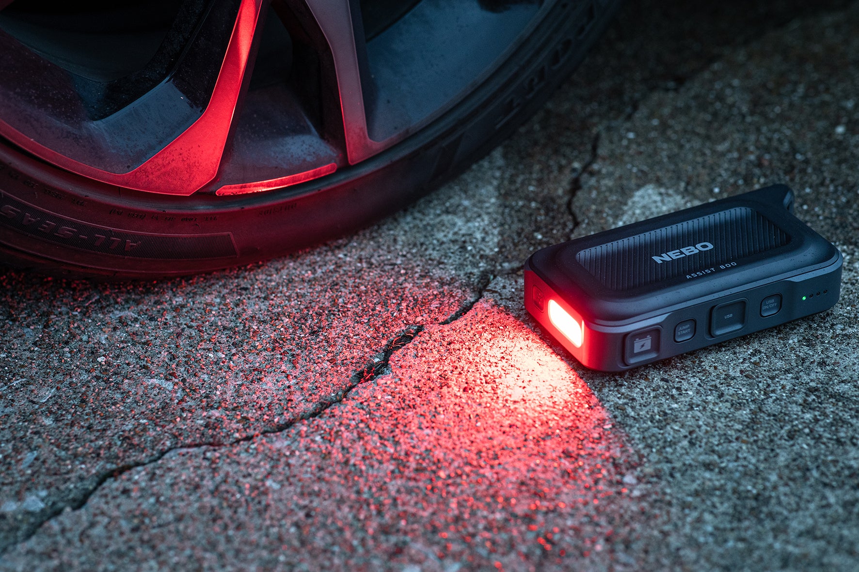 NEBO Assist 800 jump starter