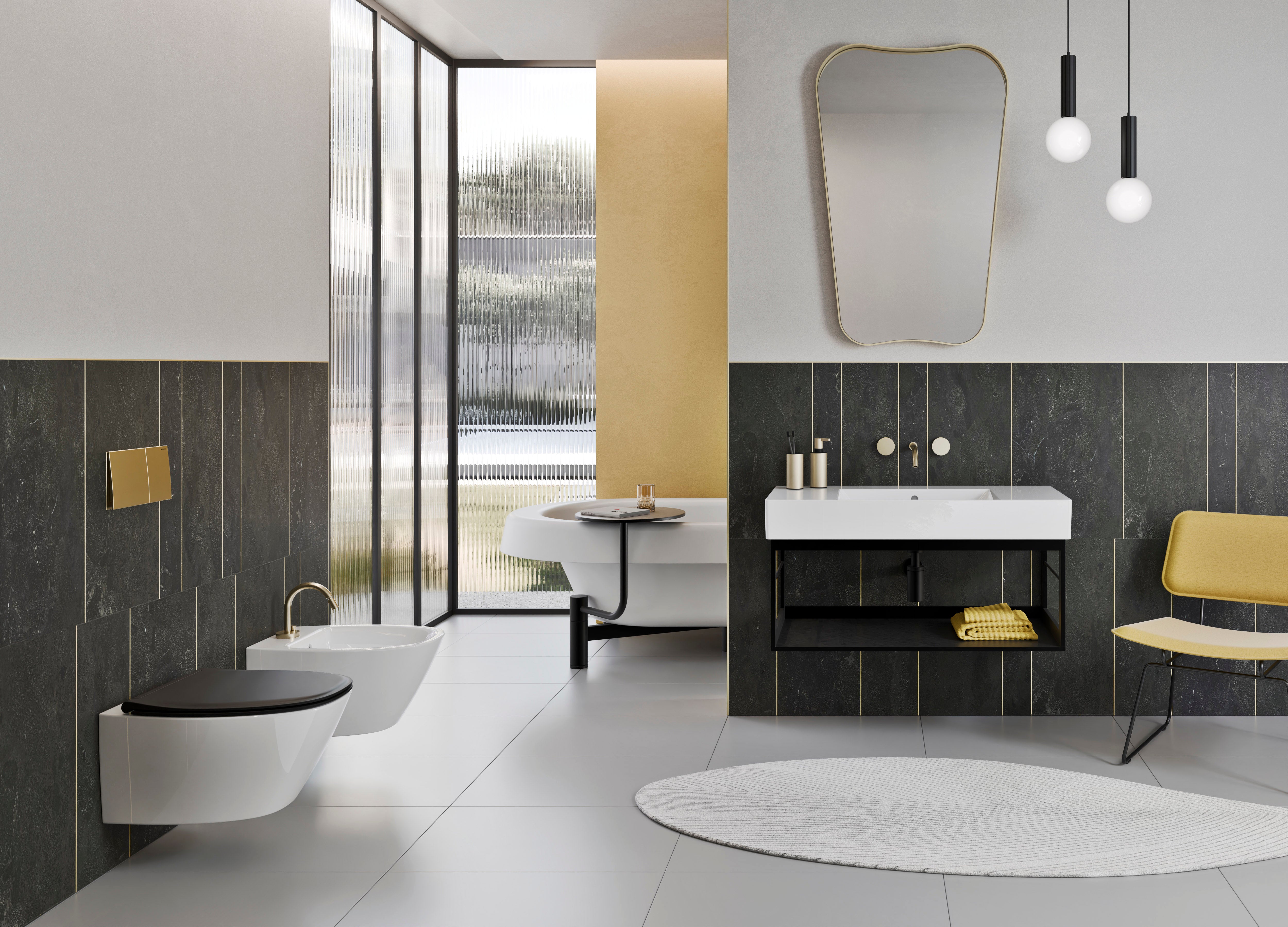 GSI Modo+ vægtoilet 54x37cm uden skyllekant