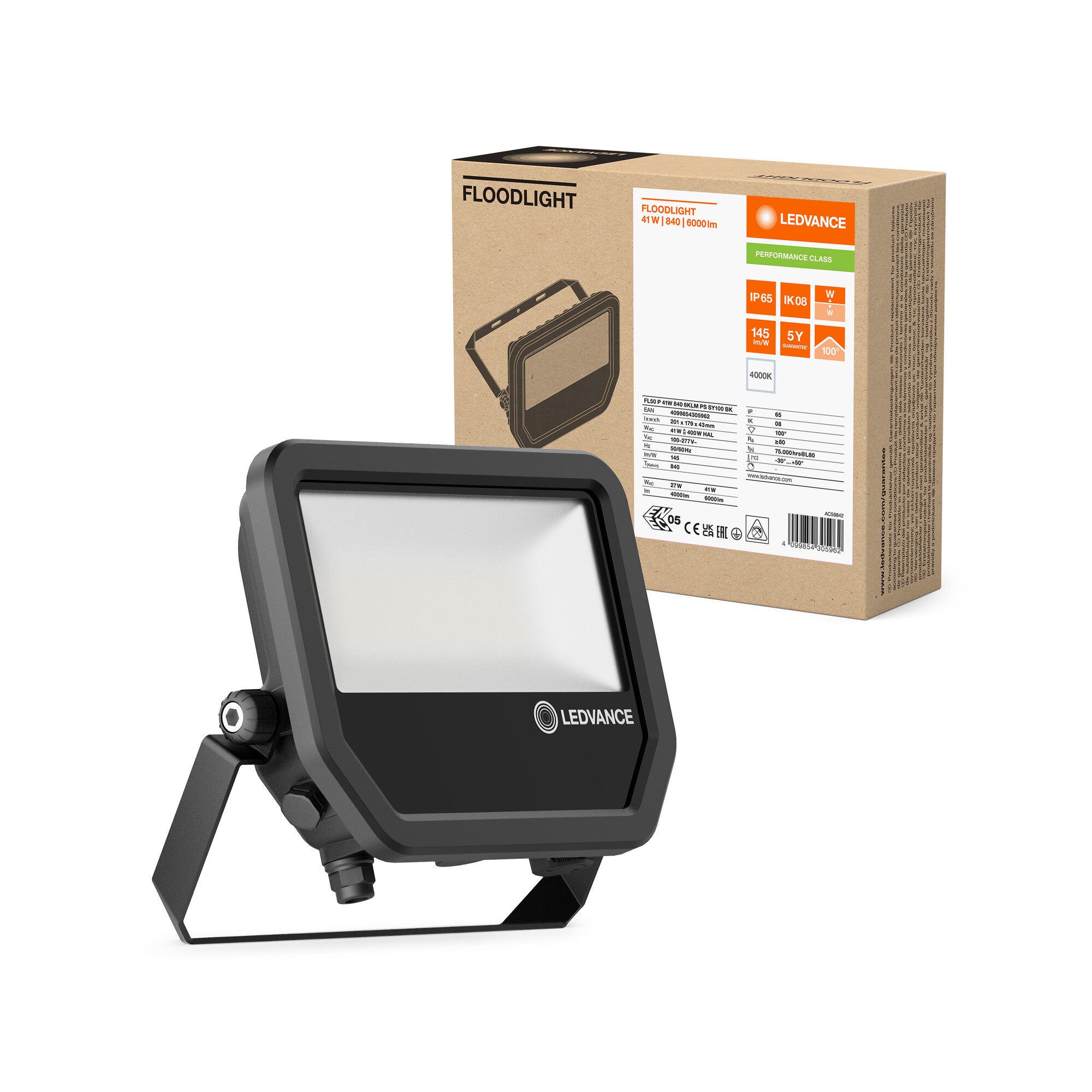 FLOOD PFM 41W/840 SORT