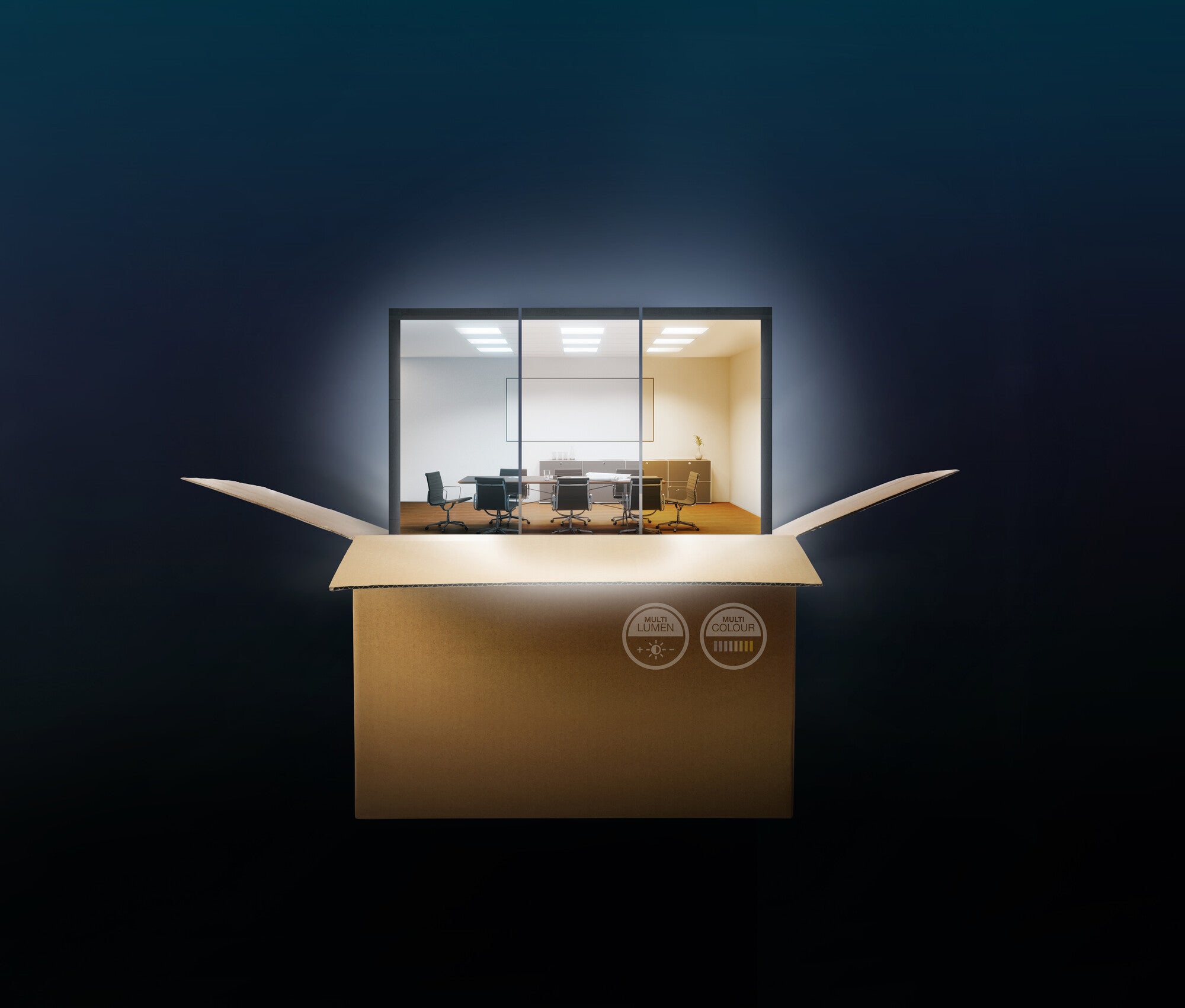 DALI2 TOUCHPANEL DIM GLAS