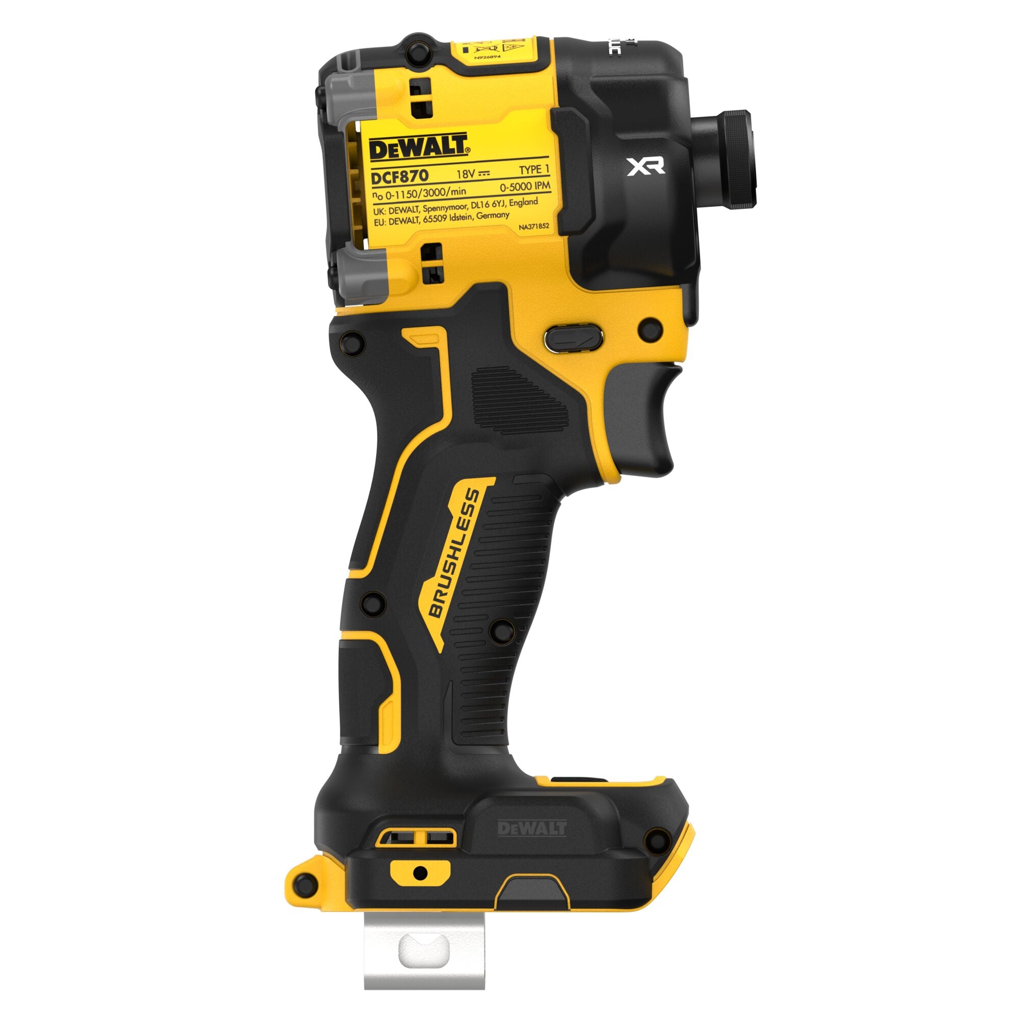 DEWALT 18V XR slagskruetrækker DCF870N-XJ, kulløs hydraulisk