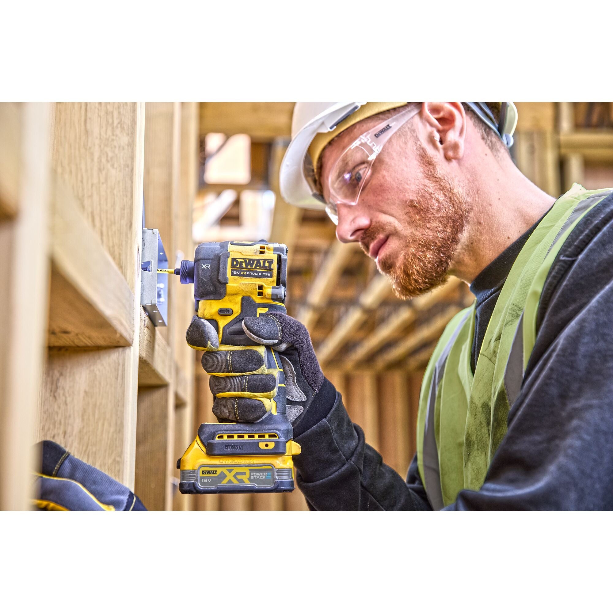 DEWALT 18V XR slagskruetrækker DCF870N-XJ, kulløs hydraulisk