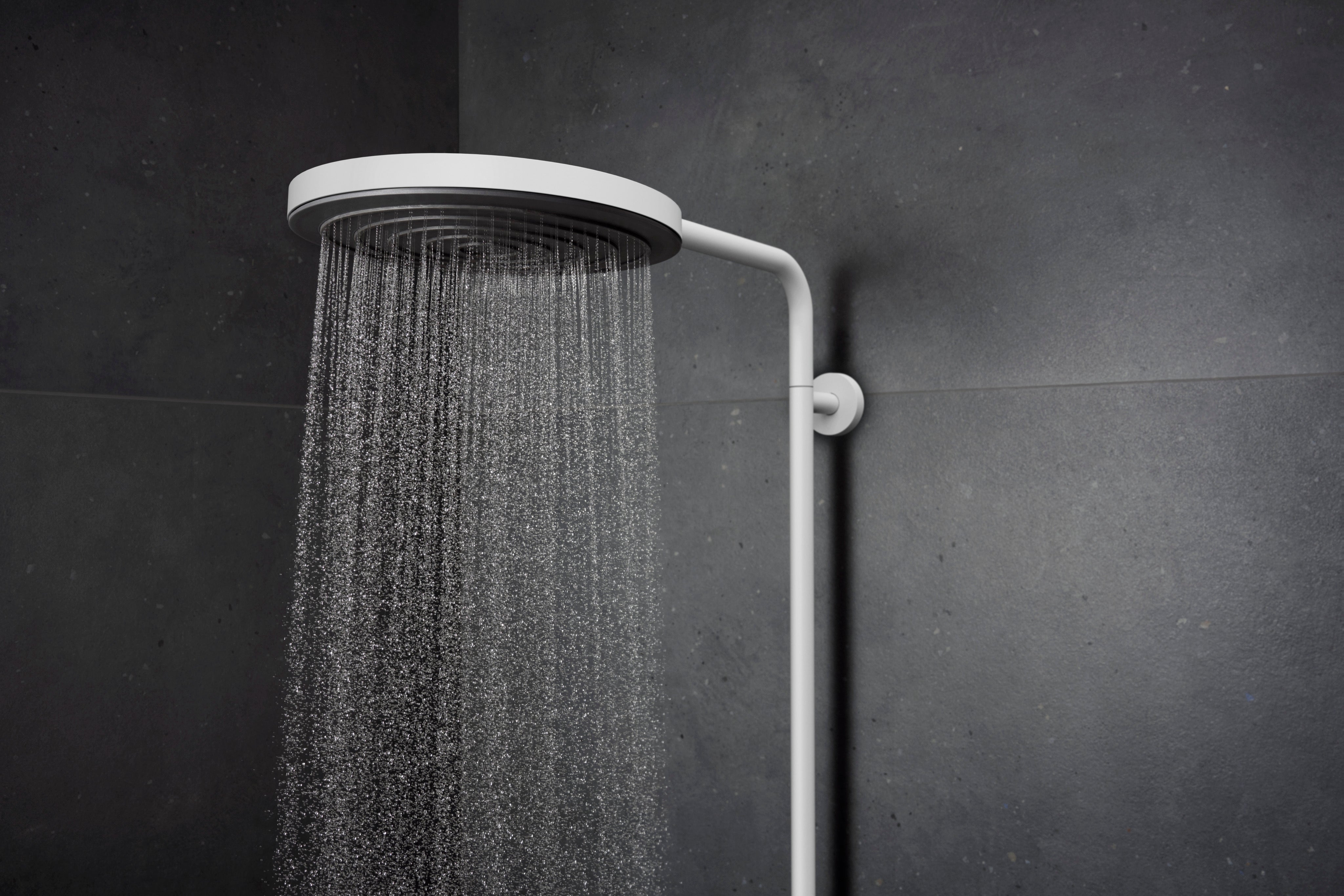 Hansgrohe Pulsify S Puro showerpipe 260 1jet EcoSmart, mat hvid