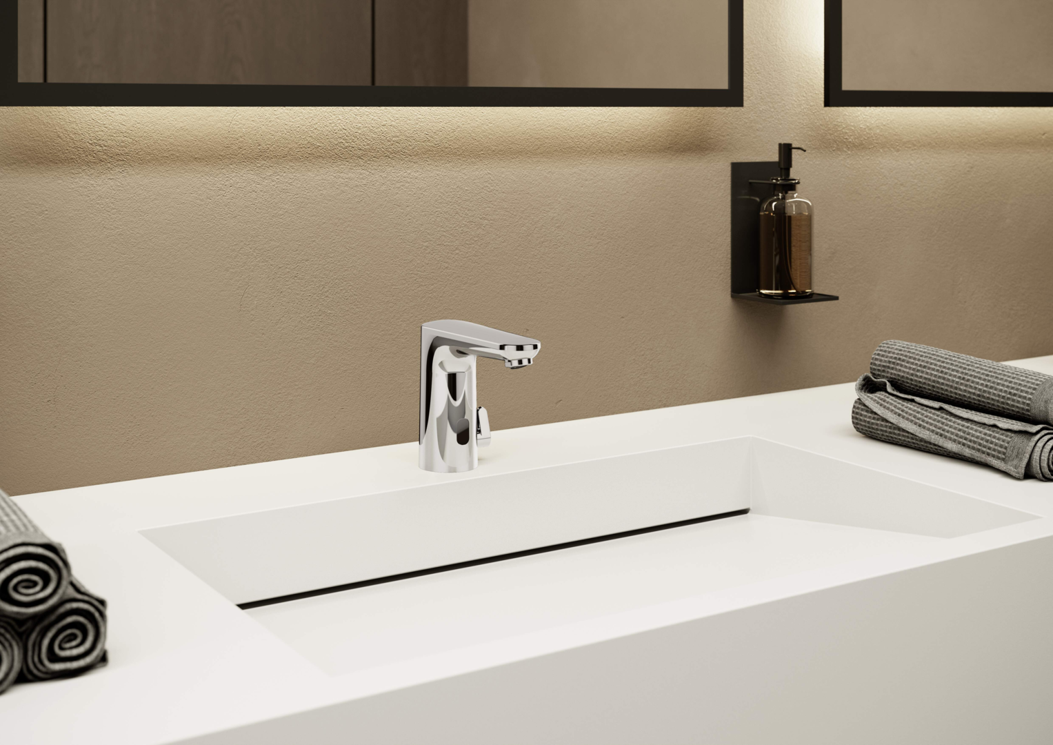 ORAS ELECTRA HÅNVASKARMATUR 3V BLUETOOTH ECO+
