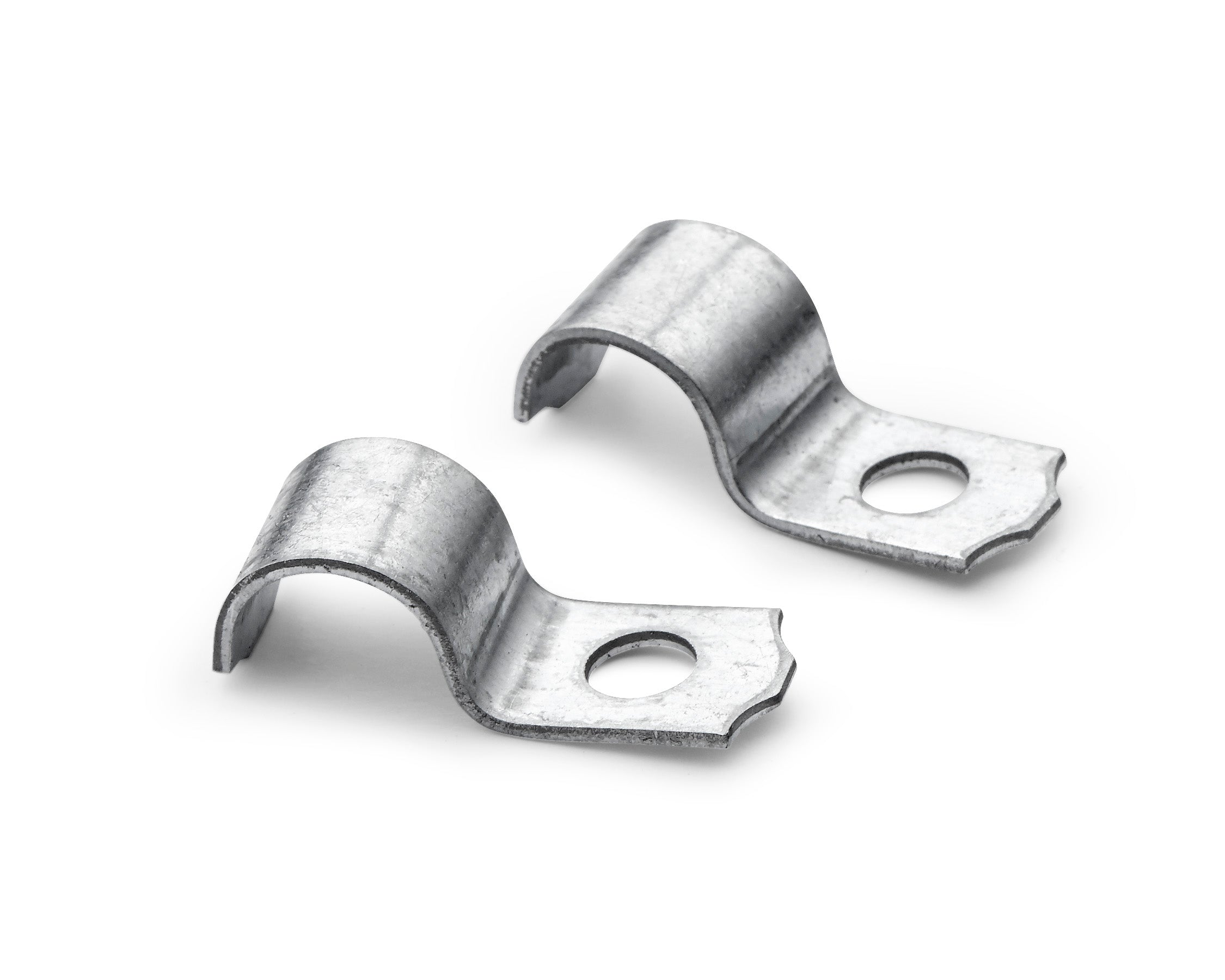Kabelbøjle 16mm 1 lap forzinket - pr. stk.