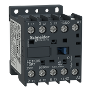 Kontaktor 6A 3P+1 NO 400VAC, LC1K0610V7
