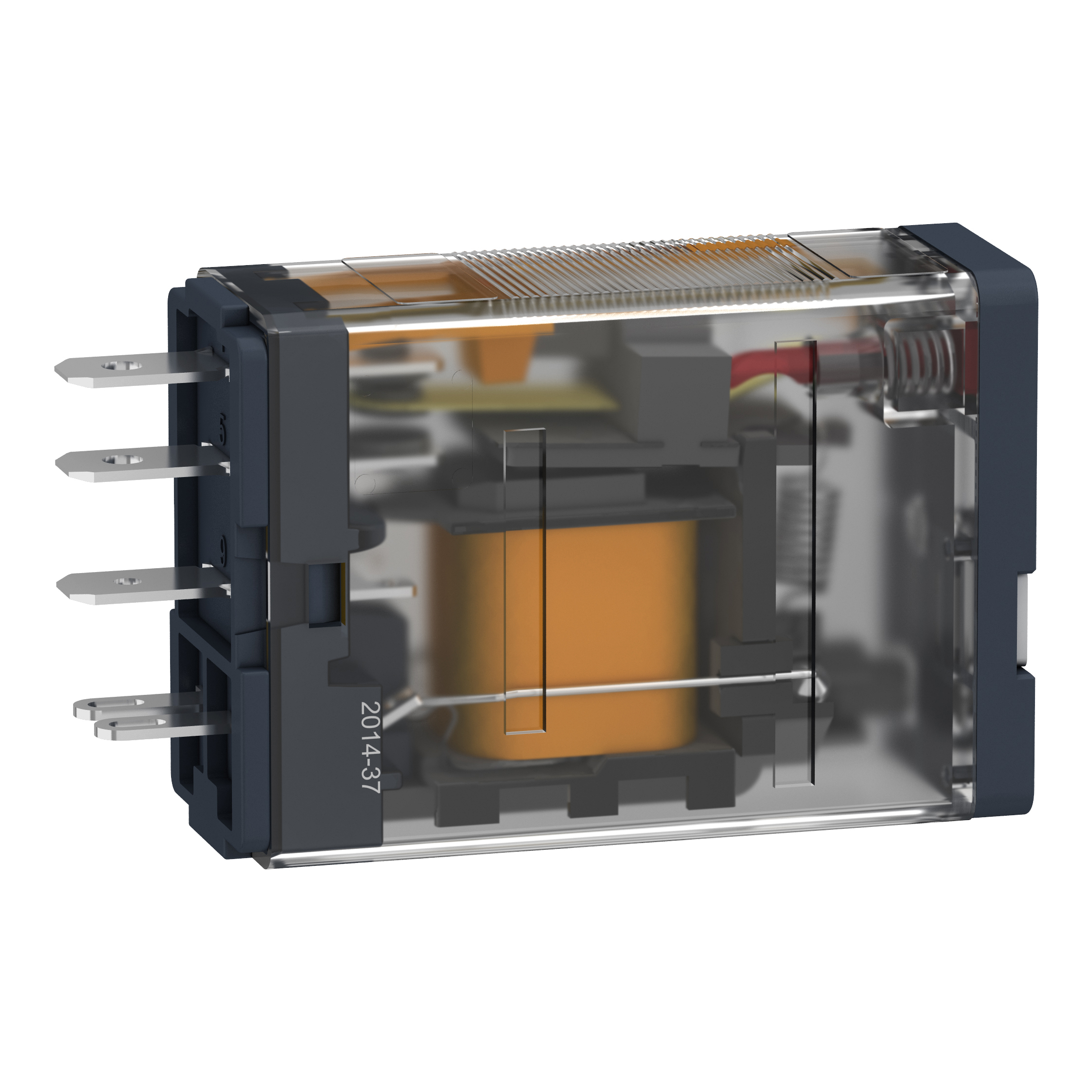 EFF. RELÆ 15A 1C/O  M/LED 12VDC
