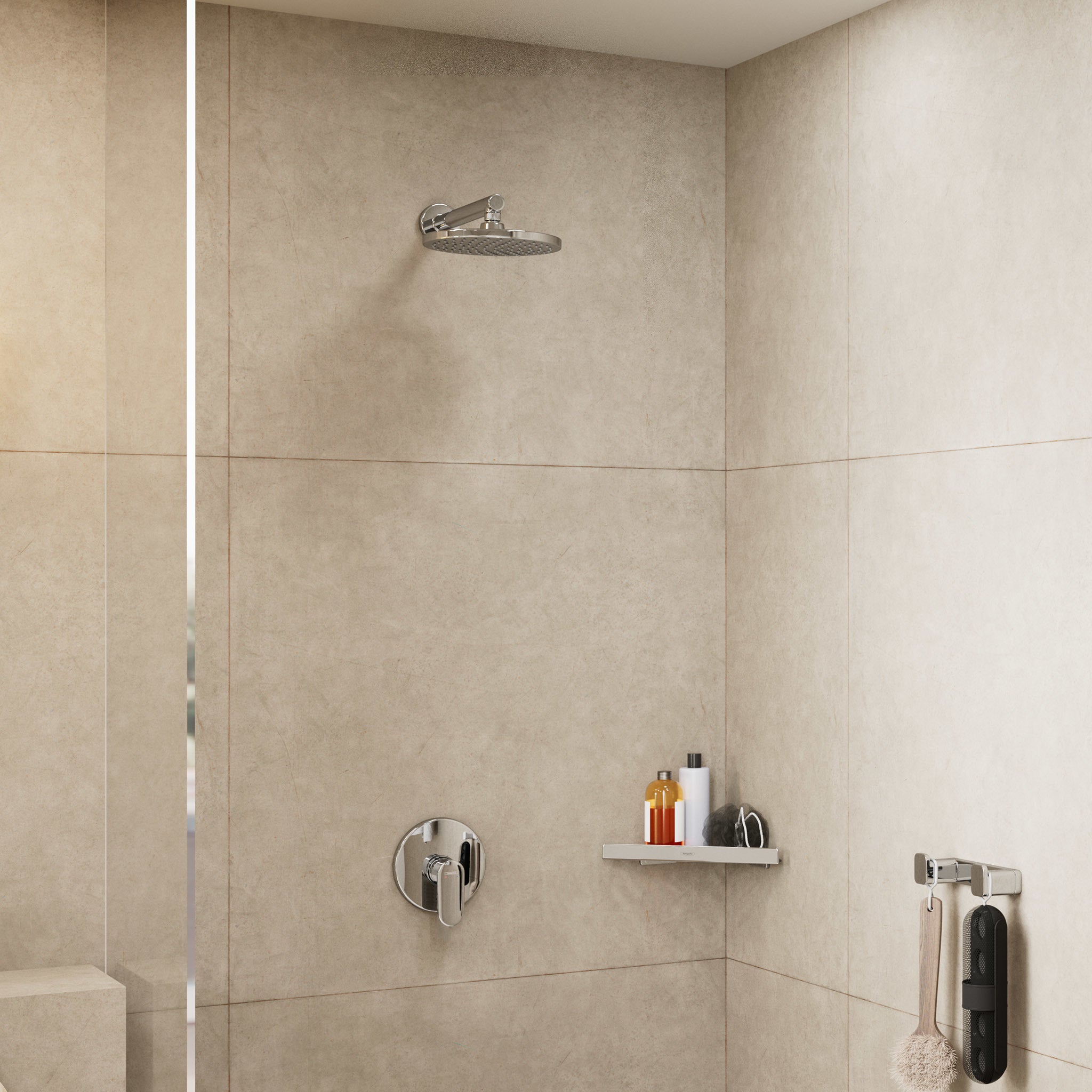HANSGROHE Vernis Blend bruserarm 240mm krom