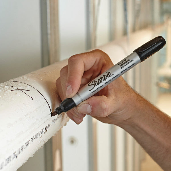 Sharpie permanent marker pro metal, rund spids, sort