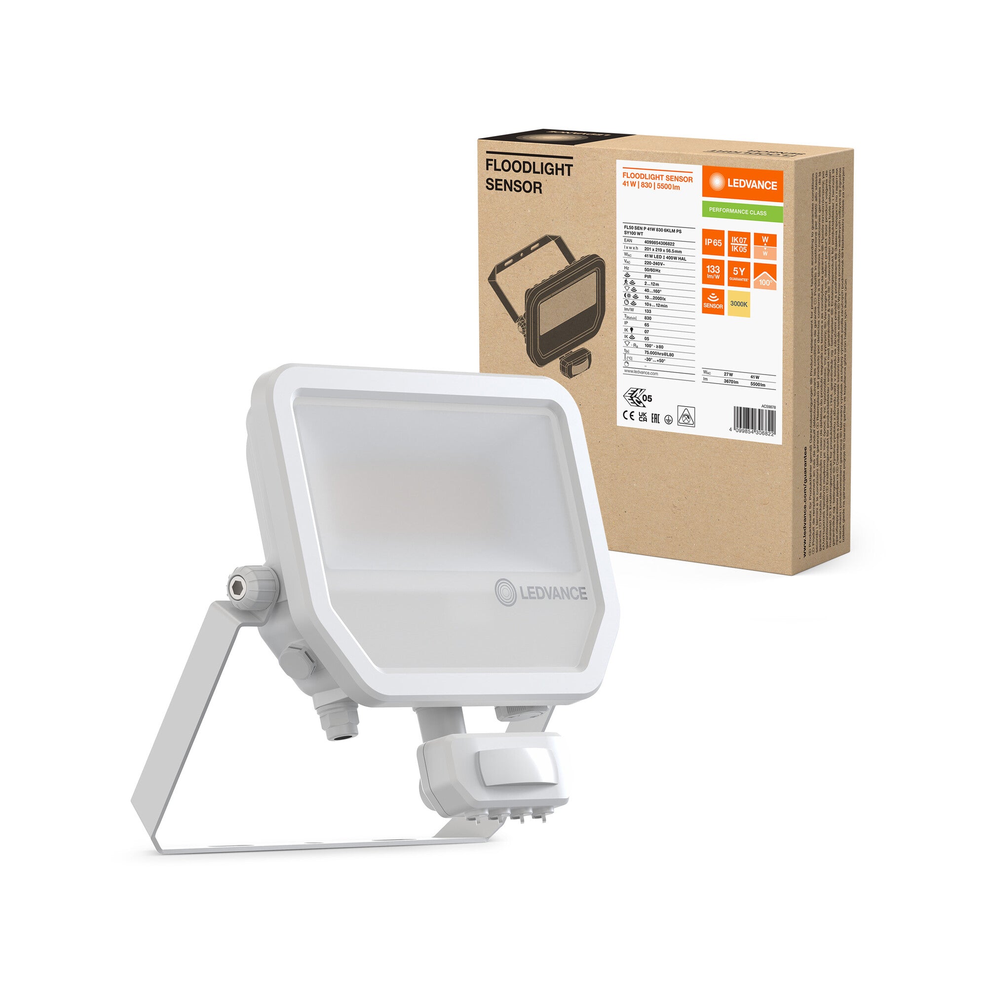 FLOOD PFM SENSOR 41W/830 HV