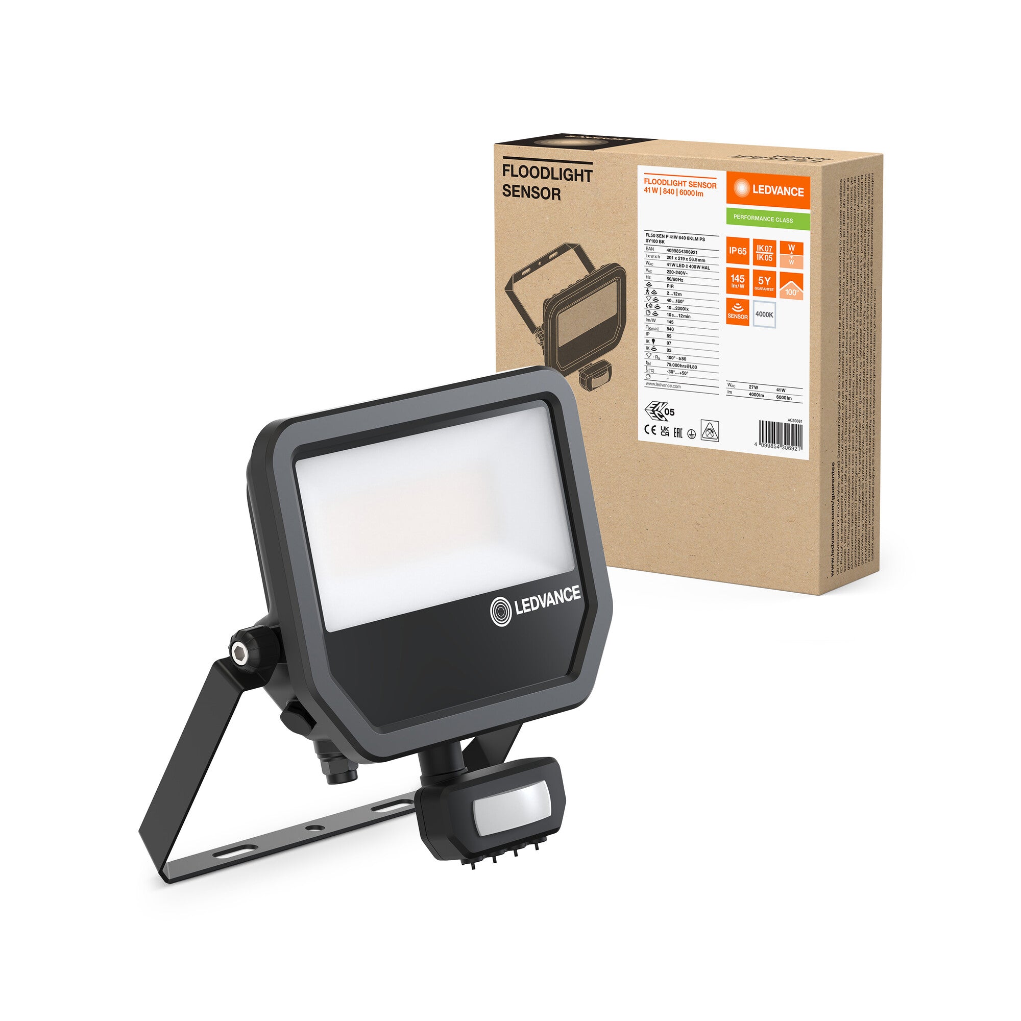 FLOOD PFM SENSOR 41W/840 HV