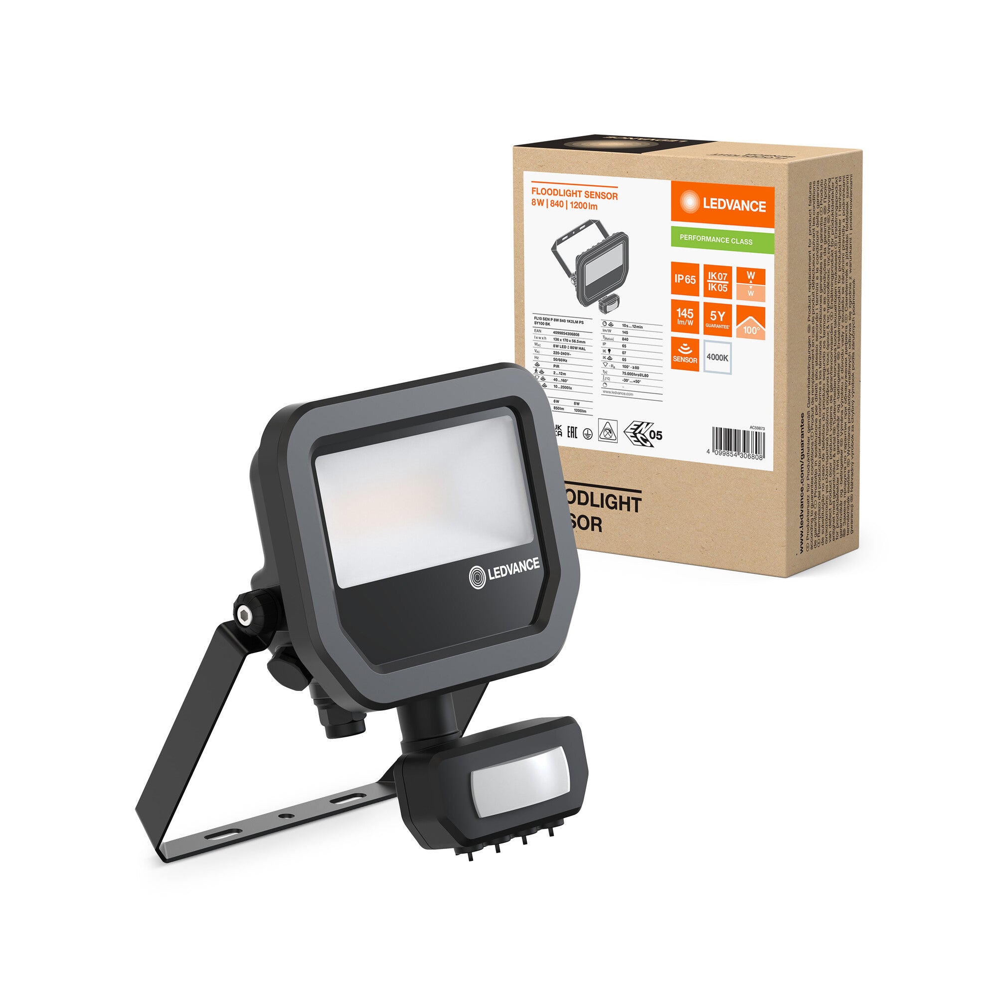 FLOOD PFM SENSOR 8W/840 HV