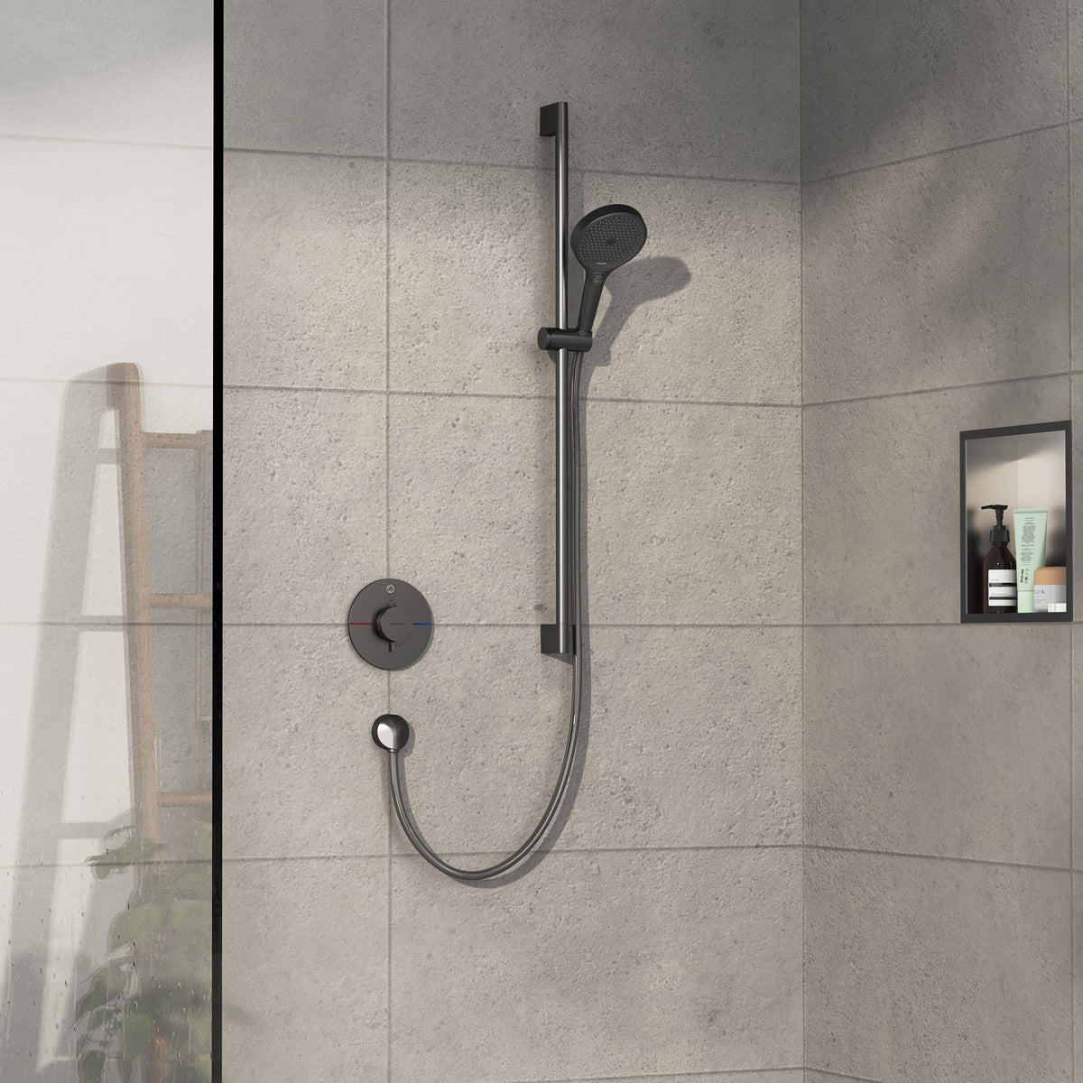 HANSGROHE ShowerSelect Comfort termostatbatteri ø155mm indb 1udt