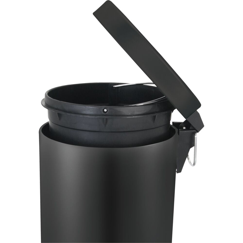 EKO pedalspand, sort stål, plast inderspand, 30 l