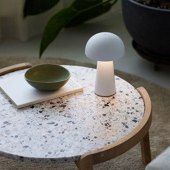 Bordlampe move me, hvid