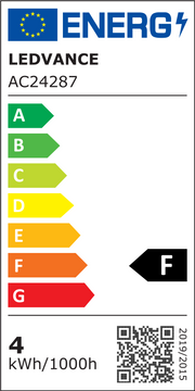 LED Krone topforspejlet filament 4W 827 380 lumen E14, guld