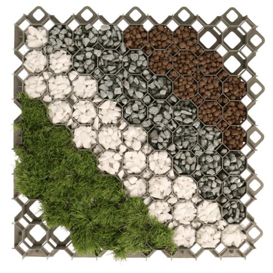 LHI Multigrass græsarmering, grøn, 600 x 600 x 40 mm