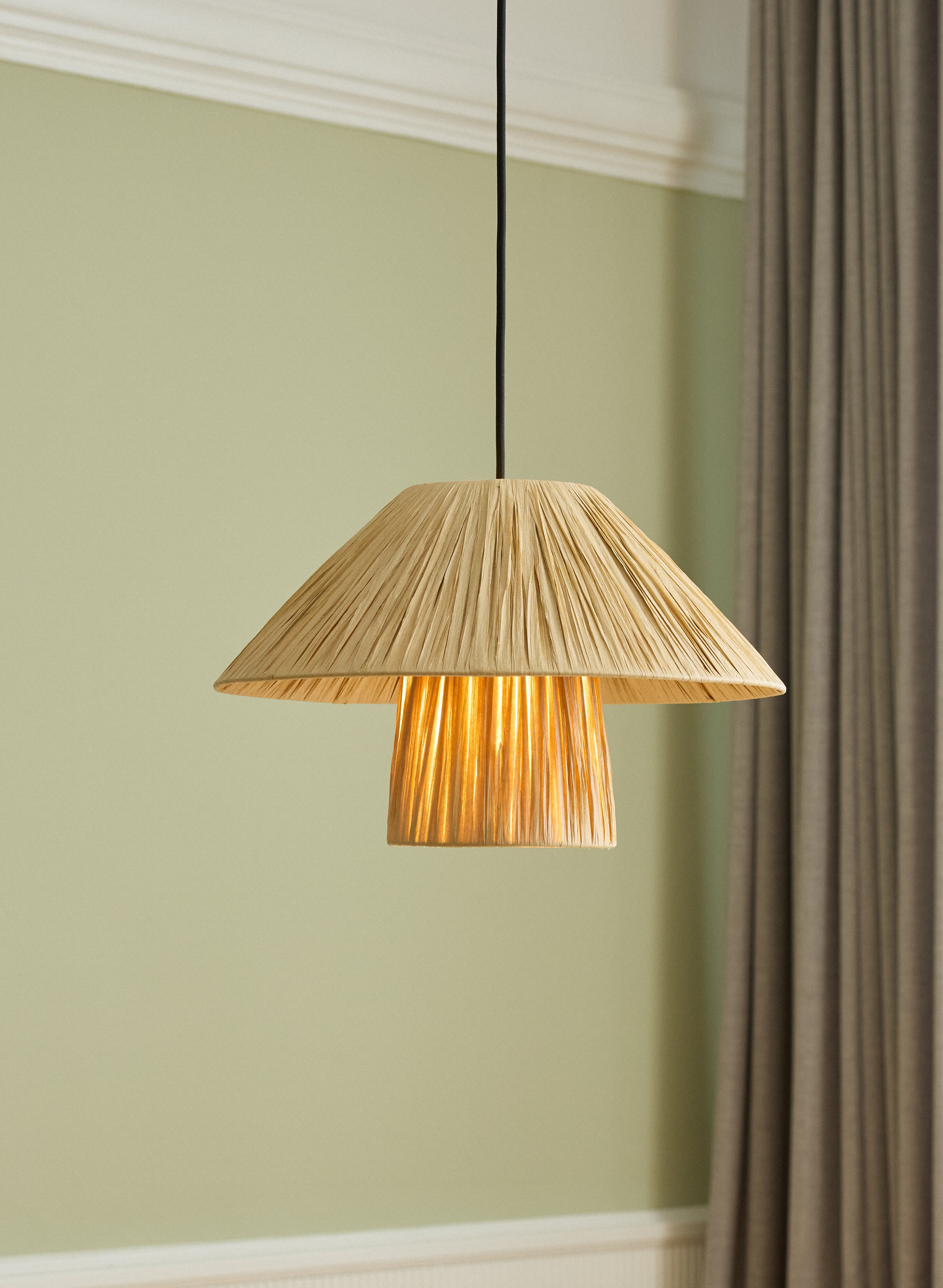 Ledvance Decor Bamboo Paper Hut pendel 400mm 1xE27 brun