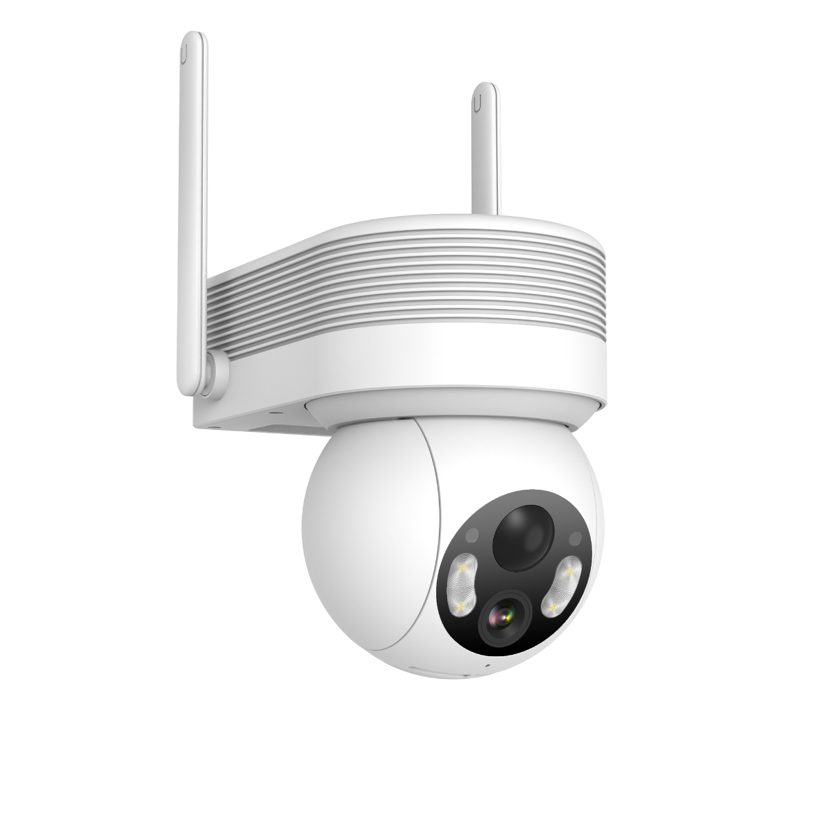 FESH SMART KAMERA - UDE - HVID - ROTERBART