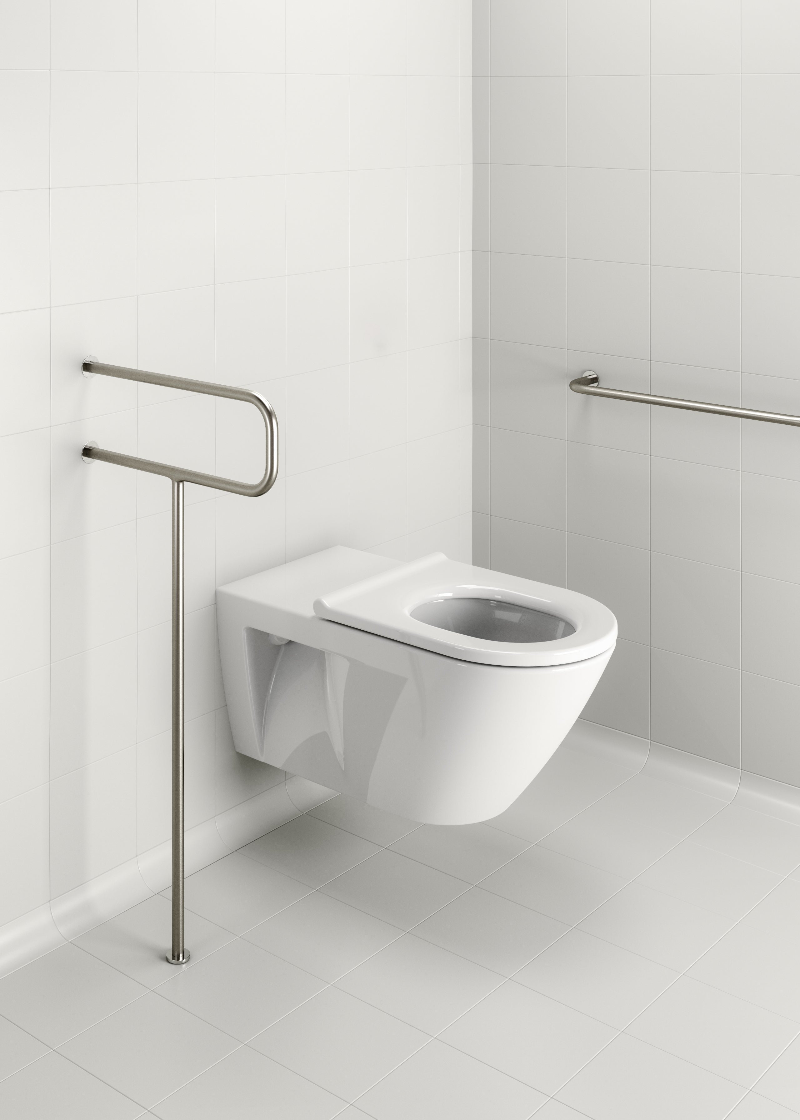 GSI Community vægtoilet 70x36cm med Swirlflush skylleteknik