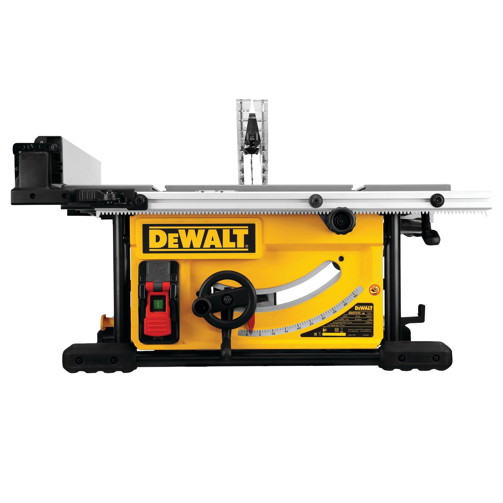 DEWALT 2000W bordsav, 250 mm, DWE7492-QS