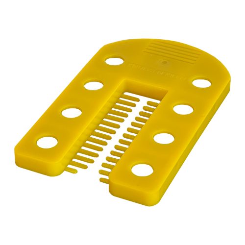 Fixbrik afstandsbrik, 75x45x5mm, gul, 300stk.