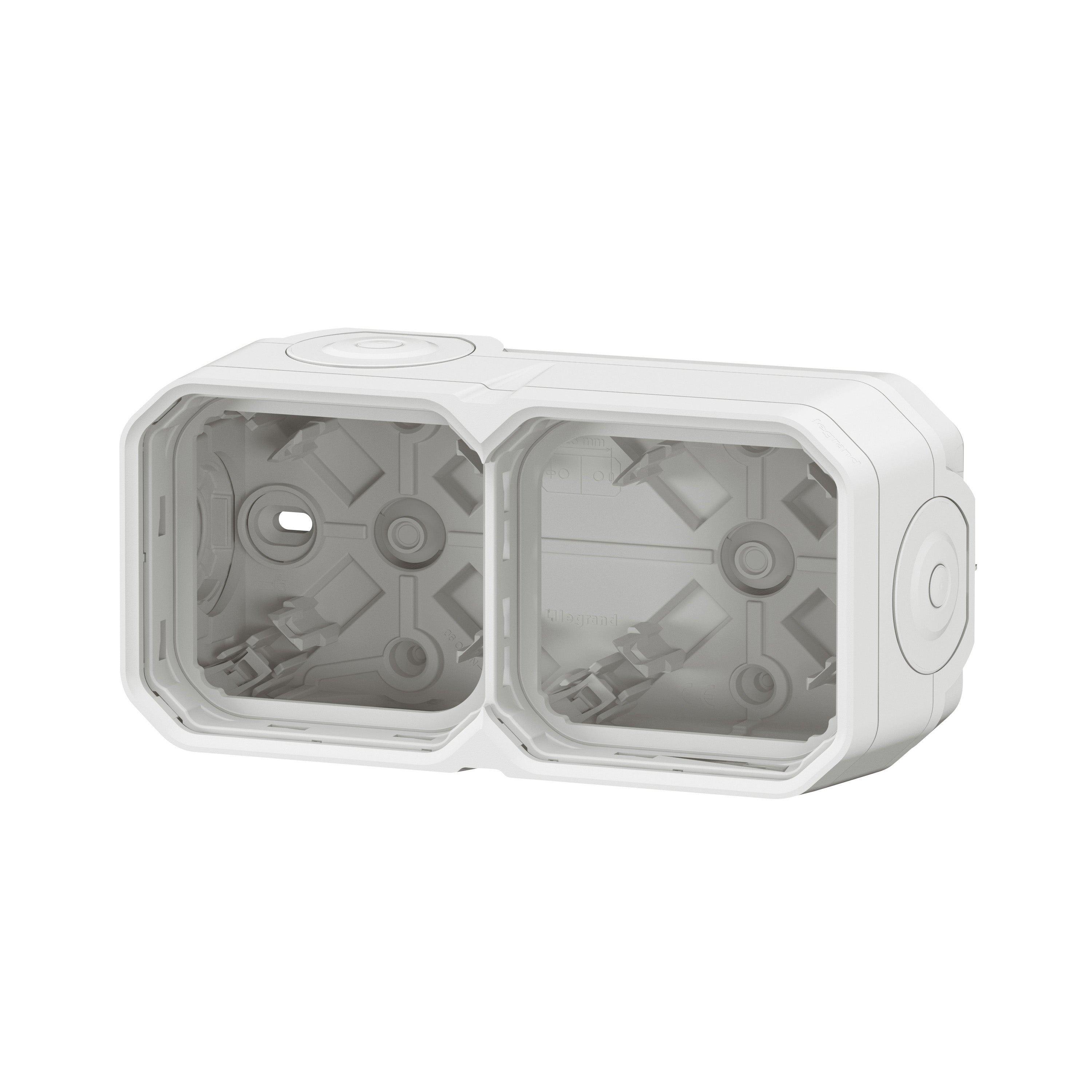 PLEXO 55 IP55 underlag 4 modul membran, hvid