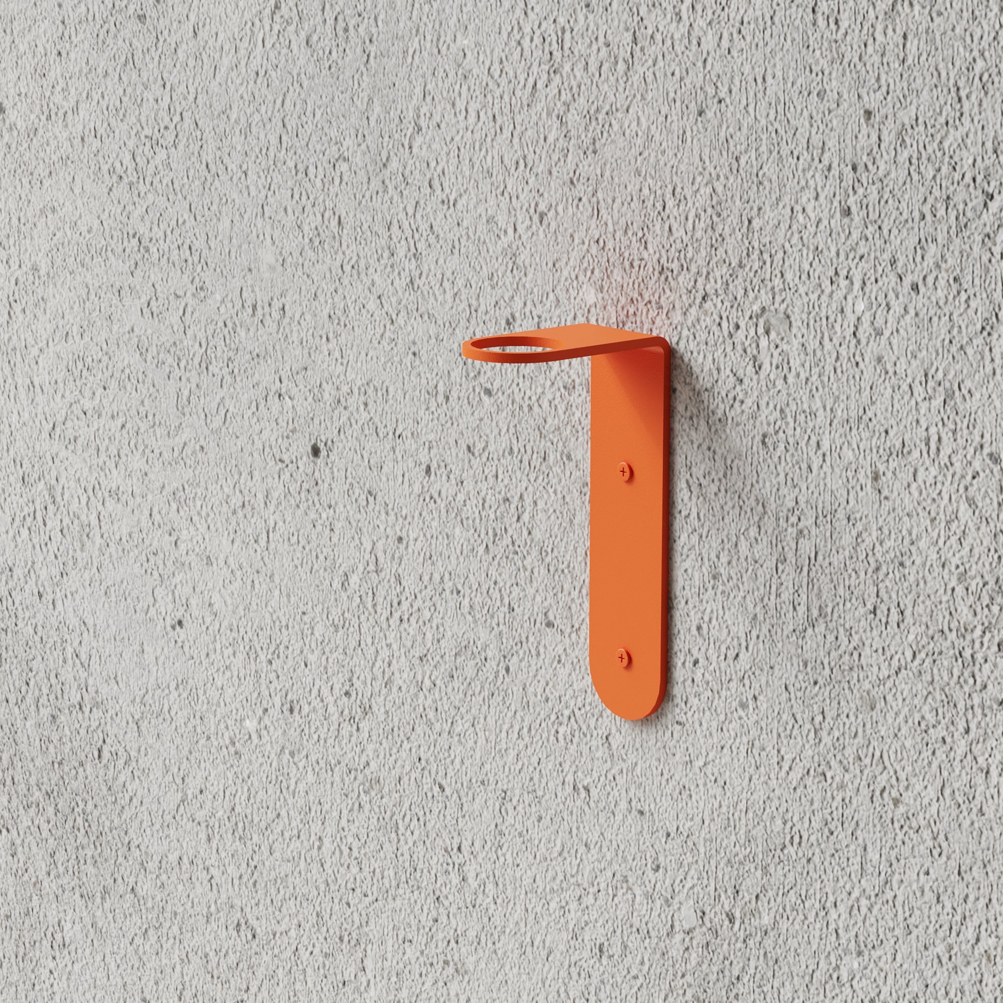 Nichba sæbeholder orange pulverlakeret