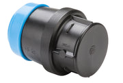 Hawle 50 mm slutmuffe, POM, PN16